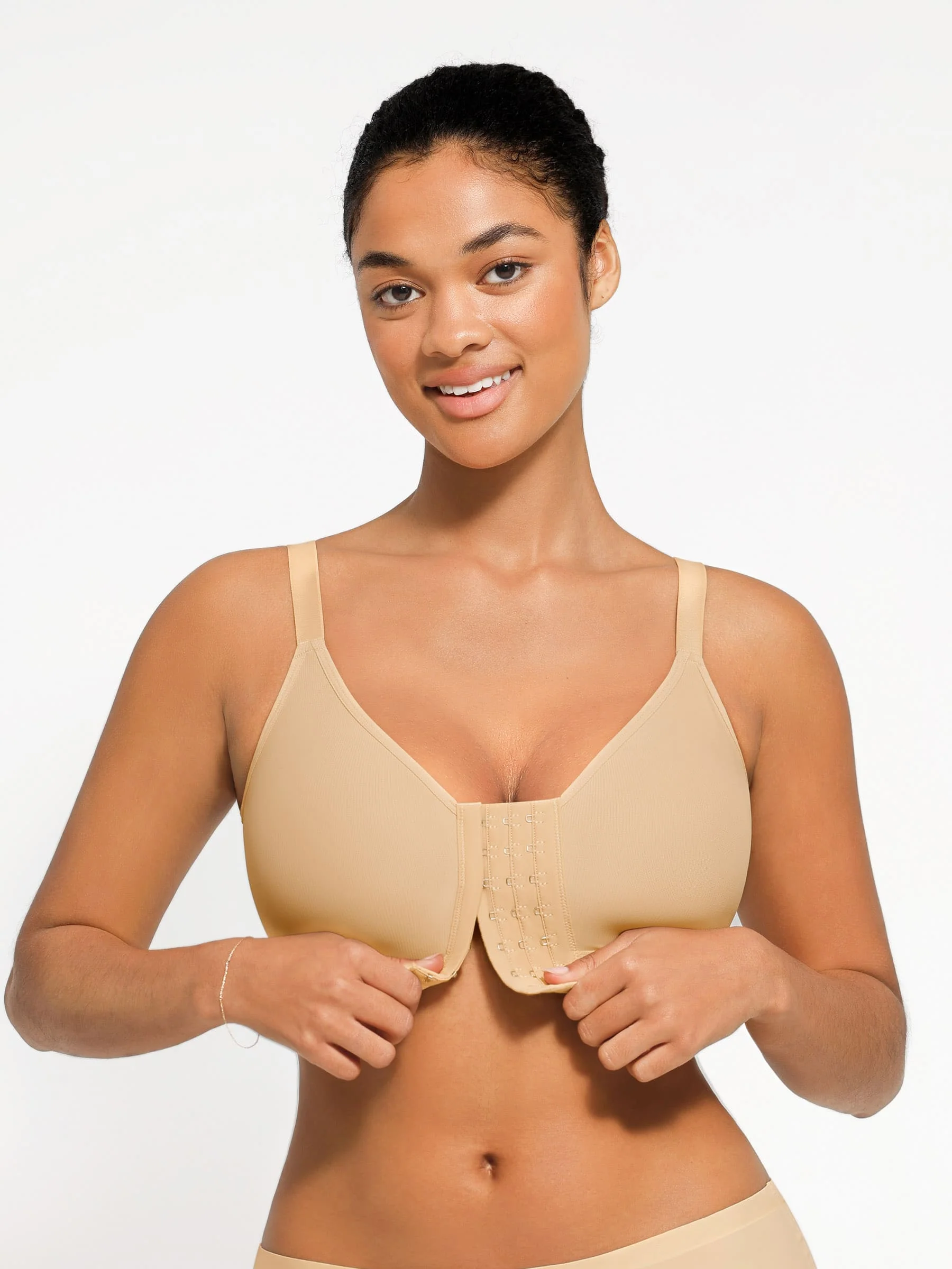 Feelingirl Full Coverage Front Closure Post-Operation Bra - Image 29