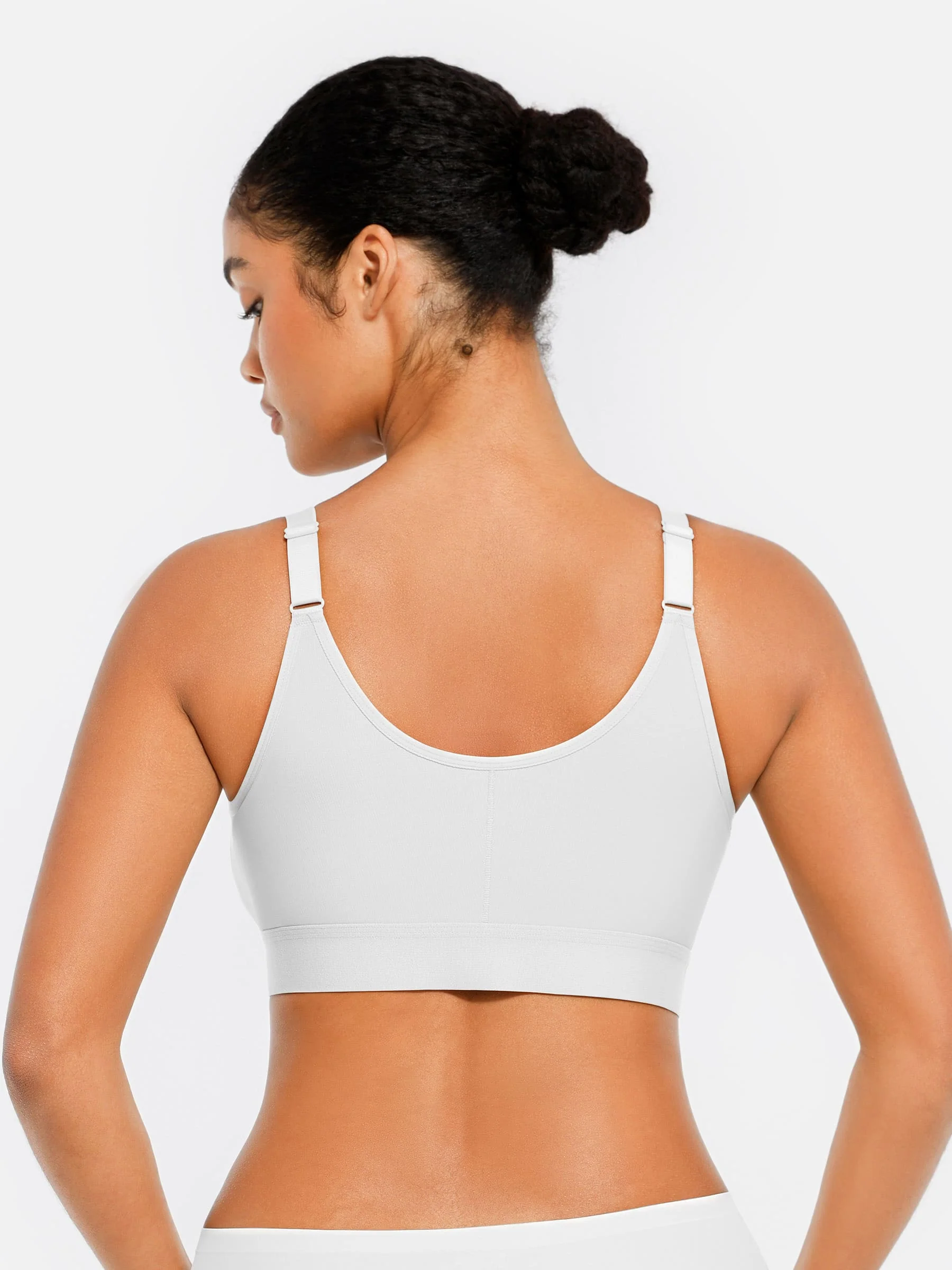 Feelingirl Full Coverage Front Closure Post-Operation Bra - Image 7