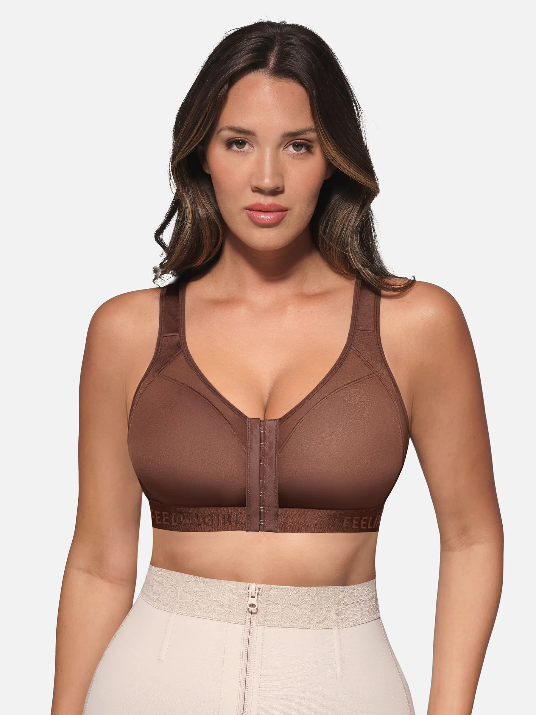 Feelingirl Full Coverage Post-Surgery Bra - Image 17