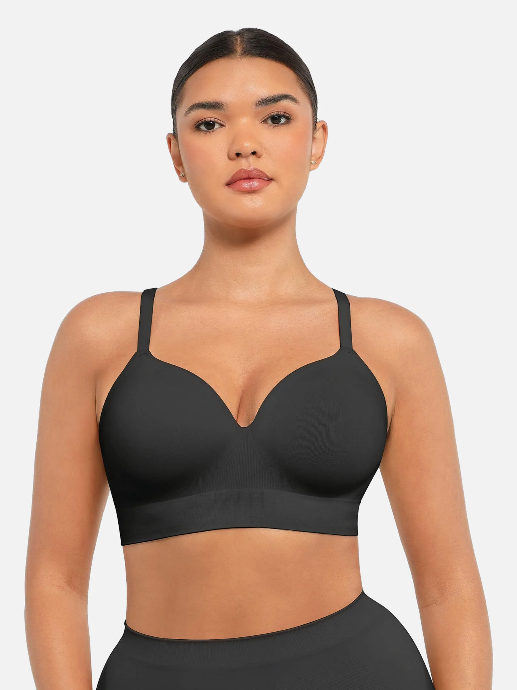 Feelingirl Wireless Push-Up Seamless Comfort Full Coverage Bra Bundle - Image 14