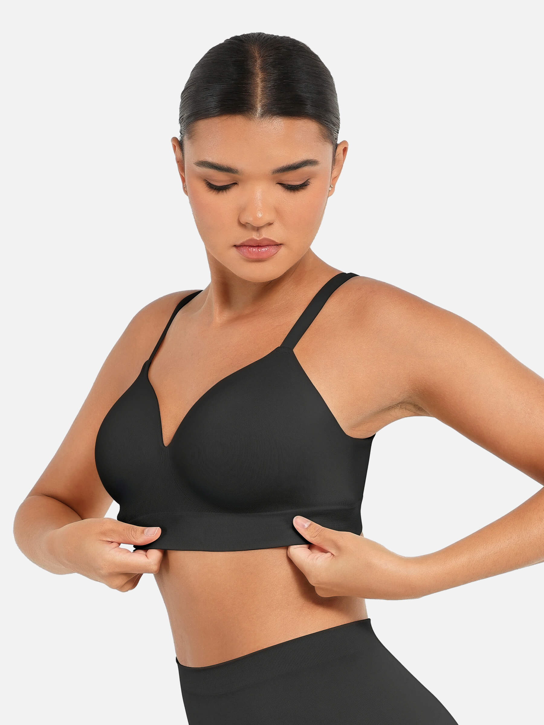 Feelingirl Wireless Push-Up Seamless Comfort Full Coverage Bra Bundle - Image 15