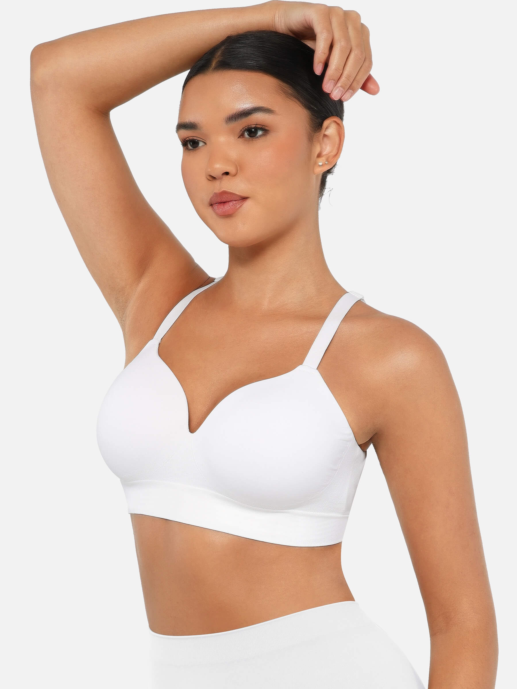 Feelingirl Wireless Push-Up Seamless Comfort Full Coverage Bra Bundle - Image 35
