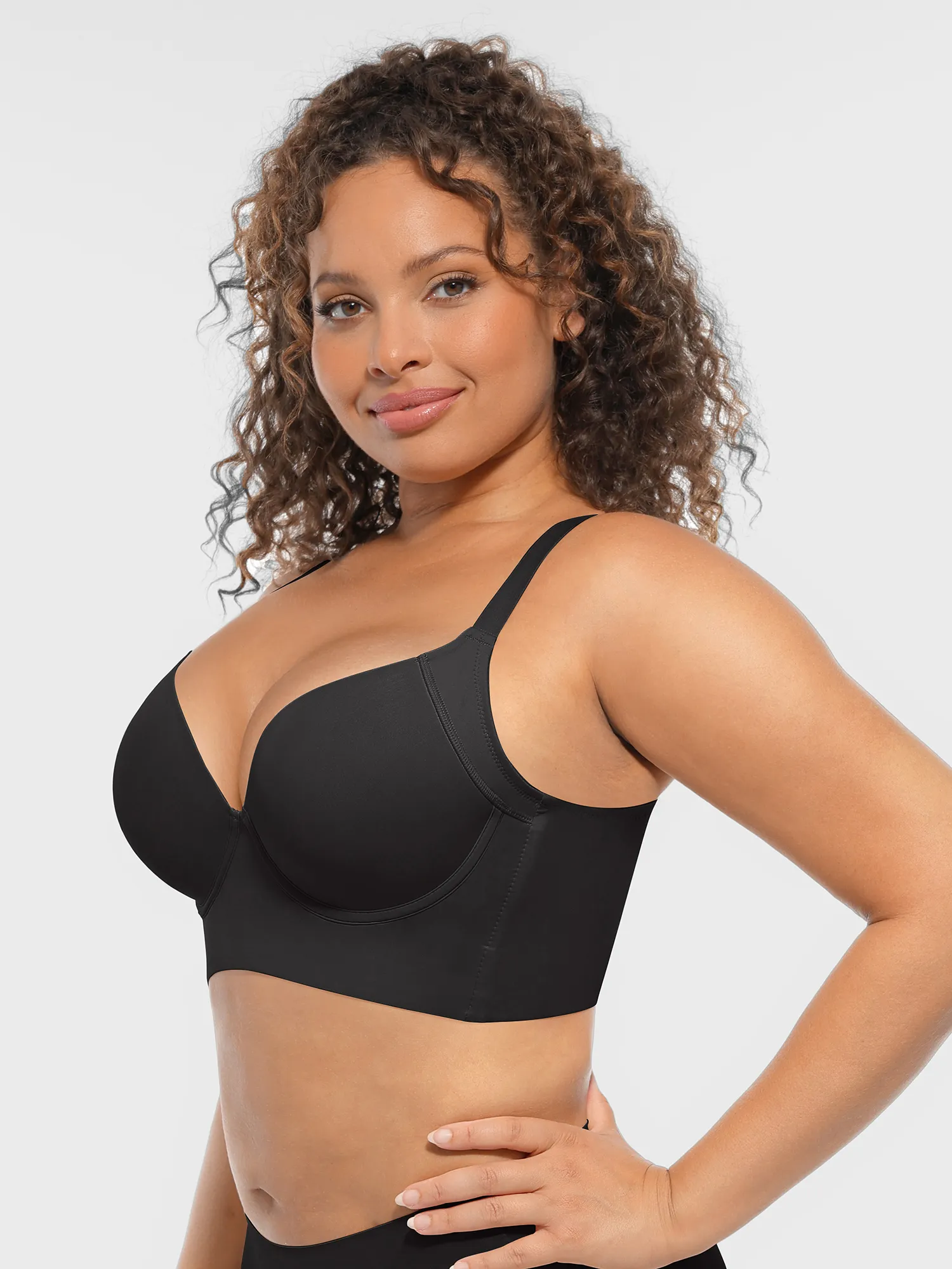 Feelingirl Full-Support Underwire Push-Up Bra - Image 3