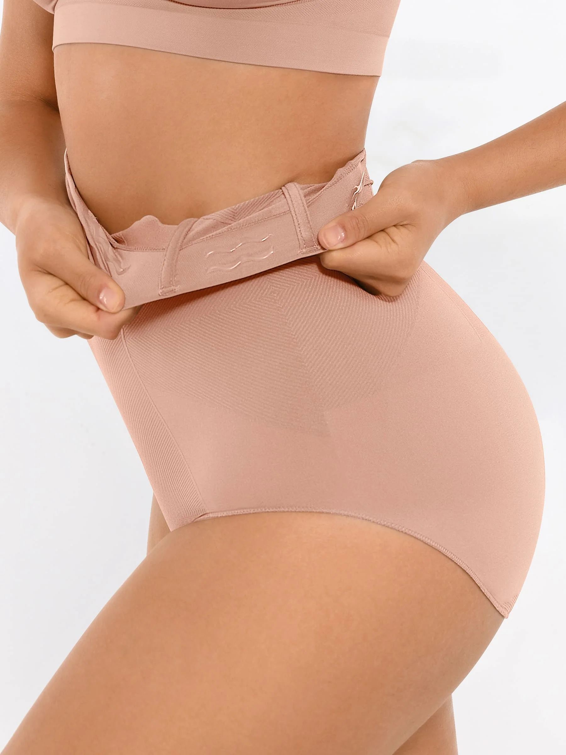 Feelingirl High-Waisted Tummy Control Seamless Shapewear Briefs - Image 10