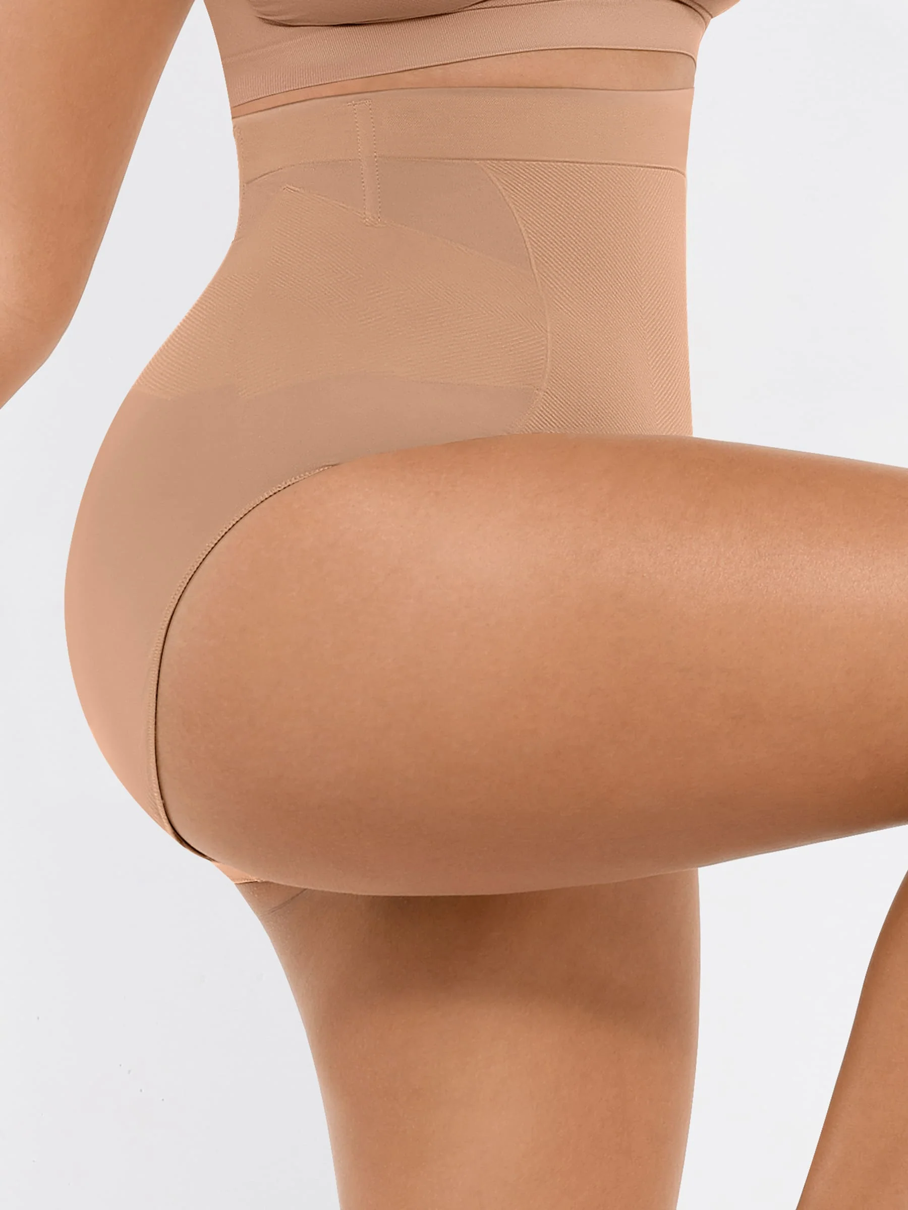 Feelingirl High-Waisted Tummy Control Seamless Shapewear Briefs - Image 15
