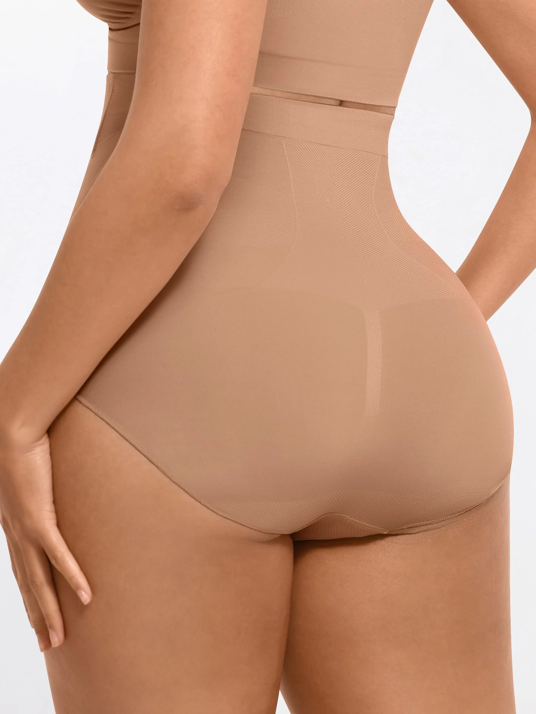 Feelingirl High-Waisted Tummy Control Seamless Shapewear Briefs - Image 16