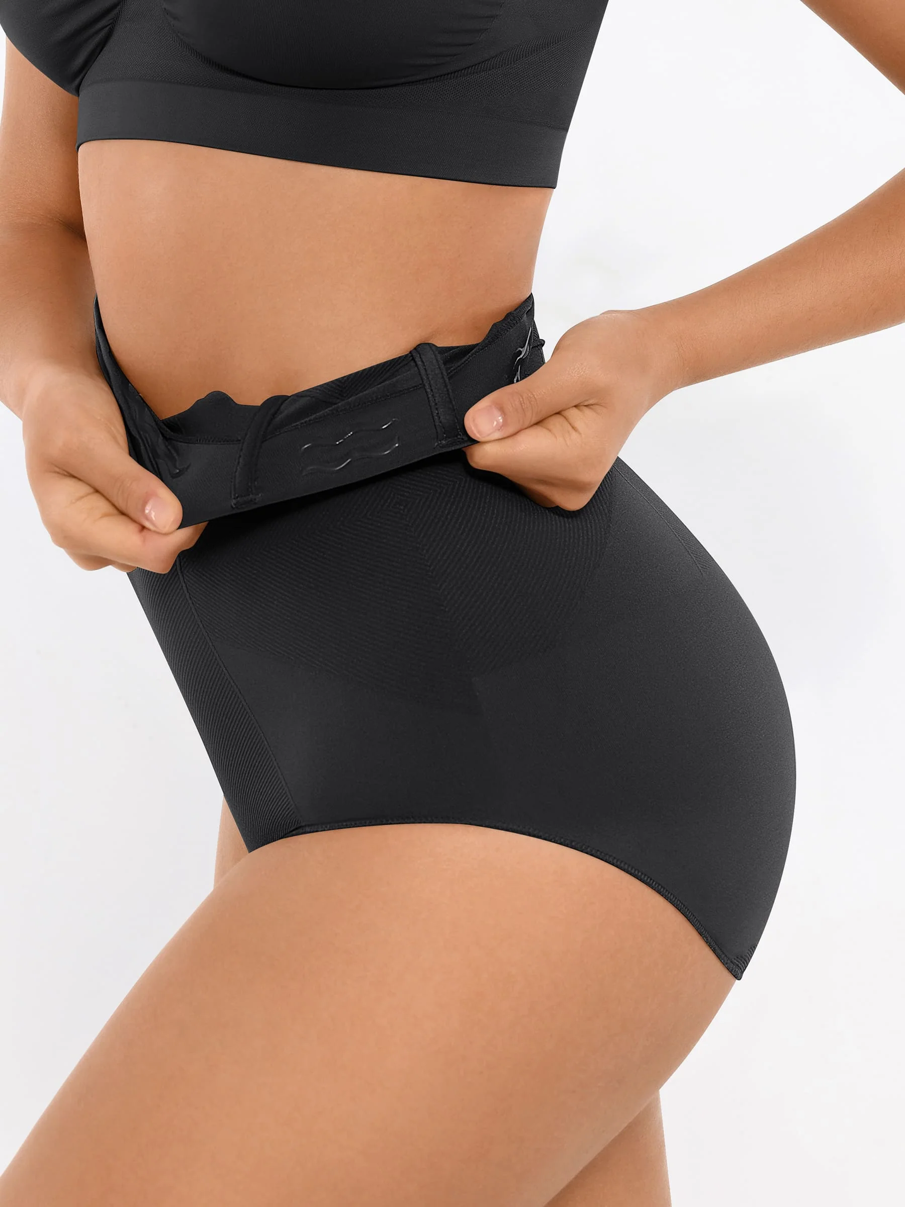 Feelingirl High-Waisted Tummy Control Seamless Shapewear Briefs - Image 4