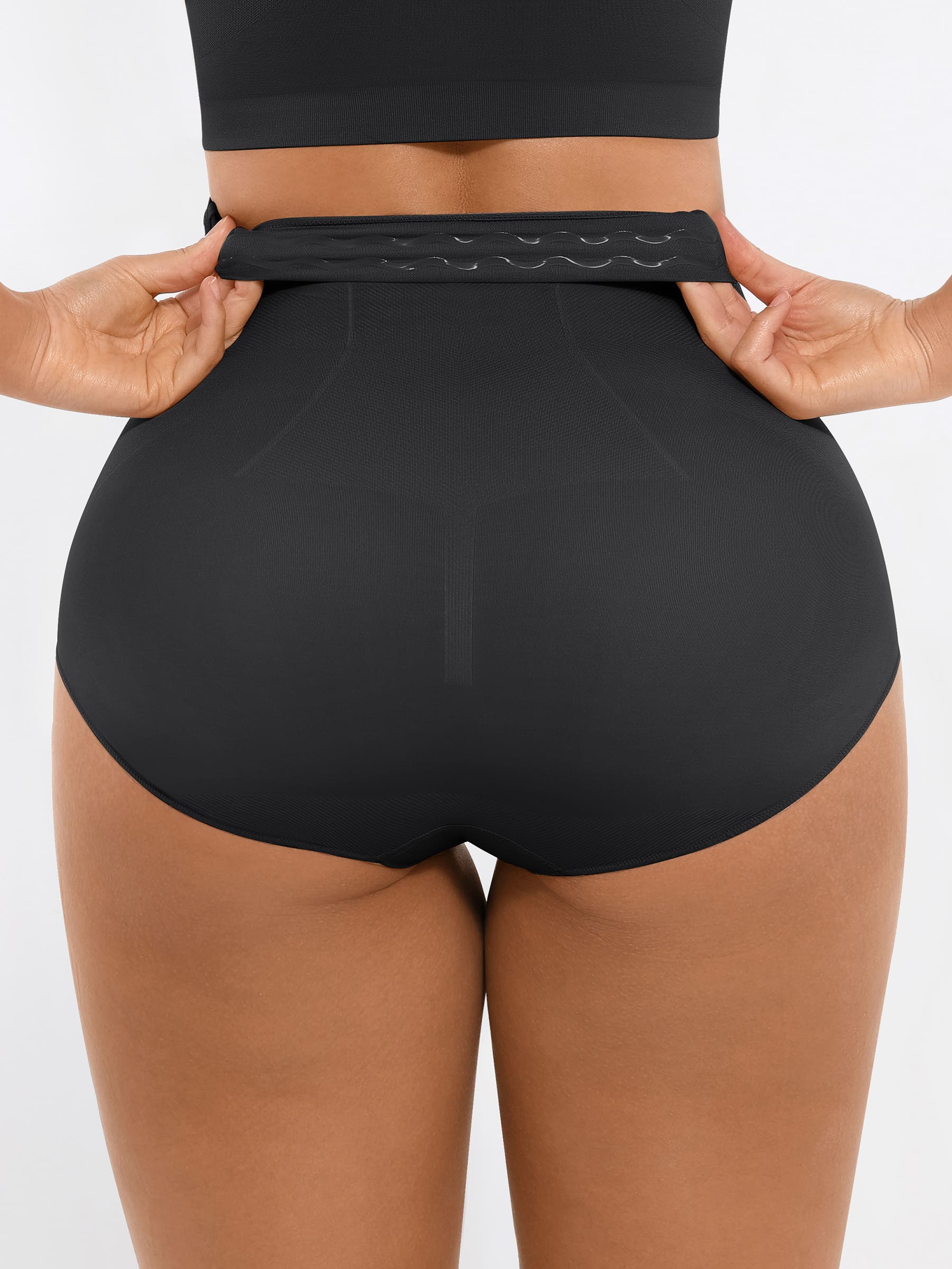 Feelingirl High-Waisted Tummy Control Seamless Shapewear Briefs - Image 5