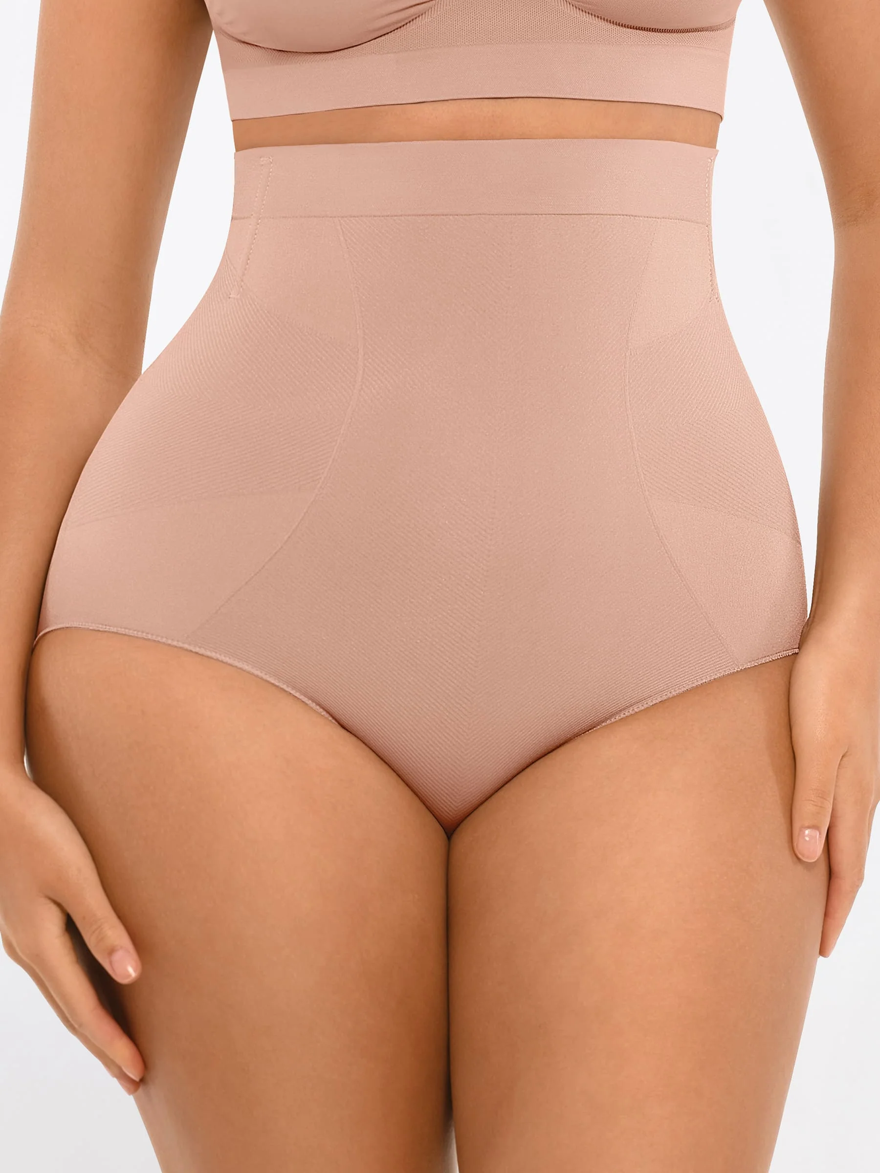 Feelingirl High-Waisted Tummy Control Seamless Shapewear Briefs - Image 7