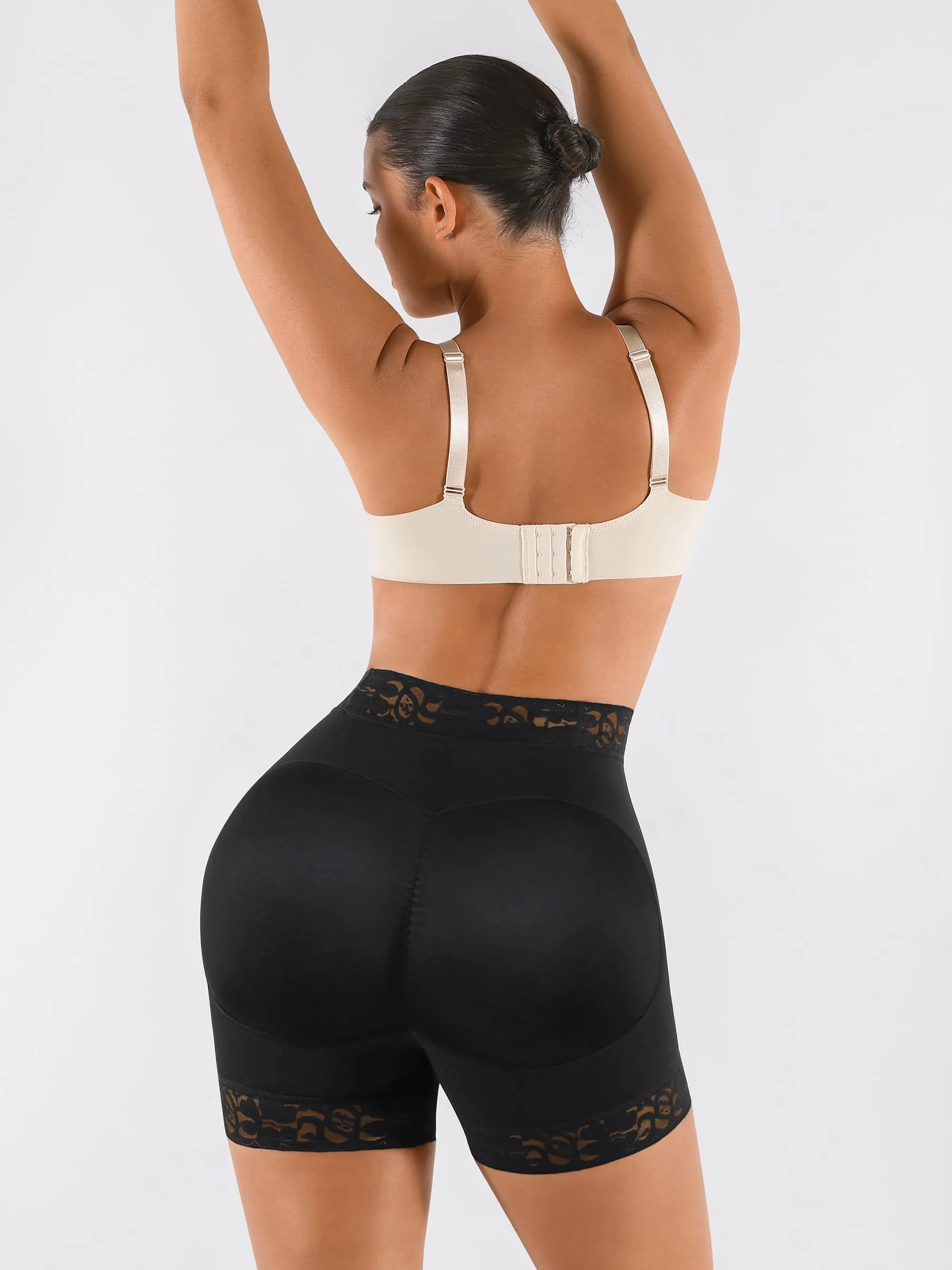 Feelingirl Hip Enhancer Shapewear Tummy Control Body Shaper Shorts - Image 7