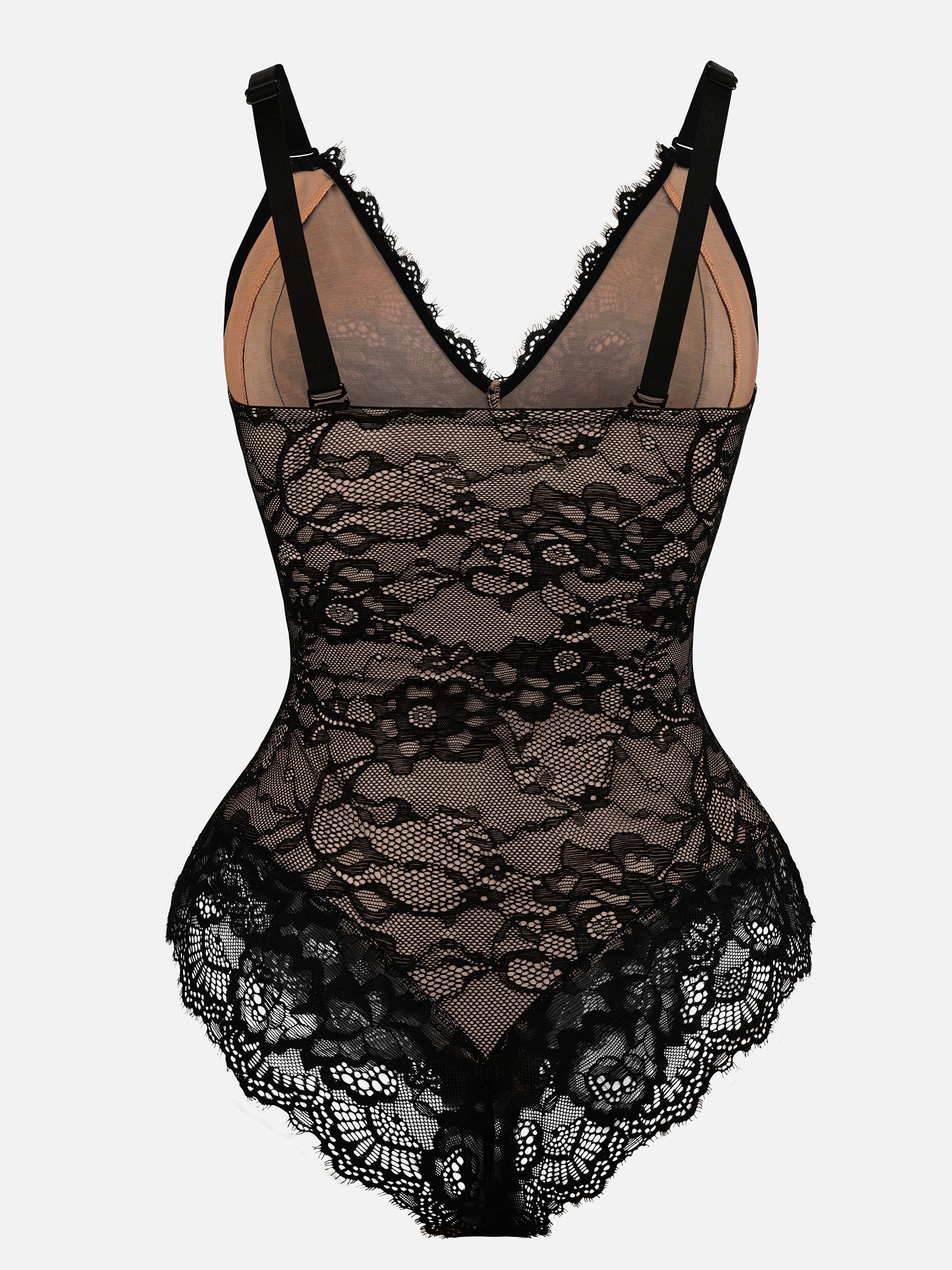 Feelingirl Low-back Ultra-versatile Lace Bodysuit - Image 24