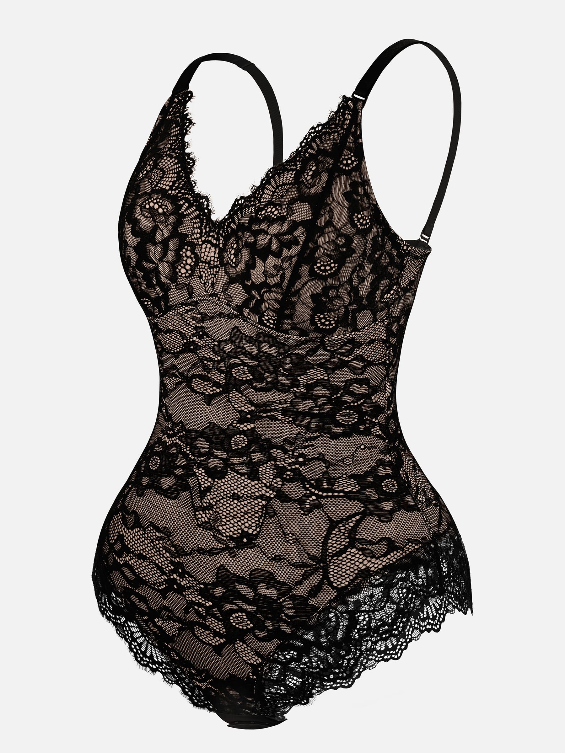 Feelingirl Low-back Ultra-versatile Lace Bodysuit - Image 23