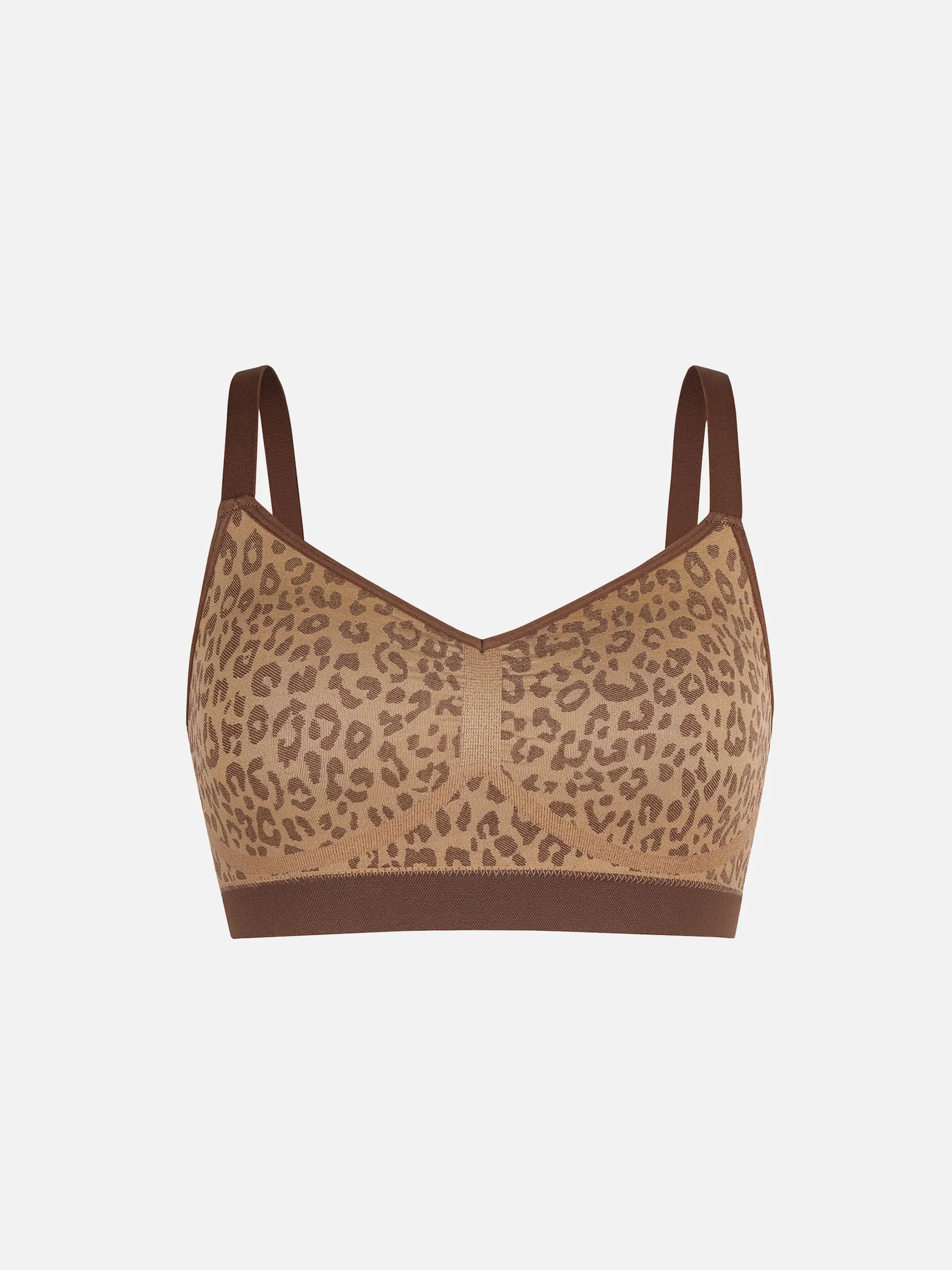 Feelingirl Leopard Print Wireless Bra & Panty - Image 8