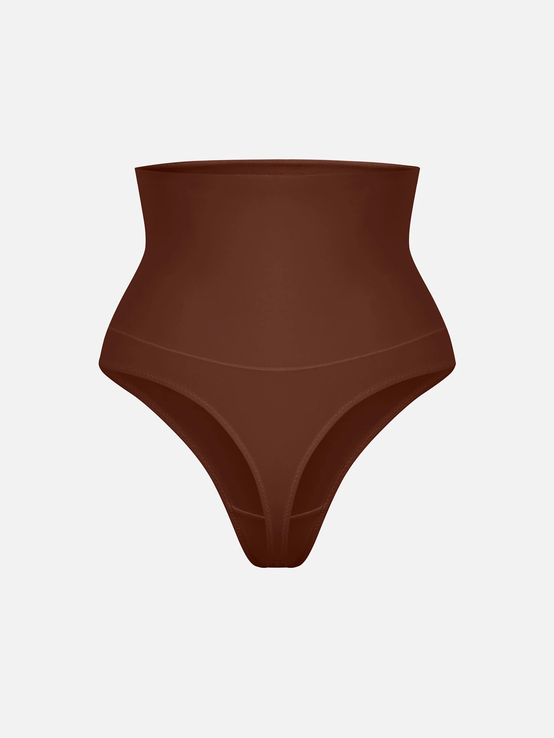 Feelingirl Mid-Waisted Thong Tummy Control Shaper Panties - Image 39