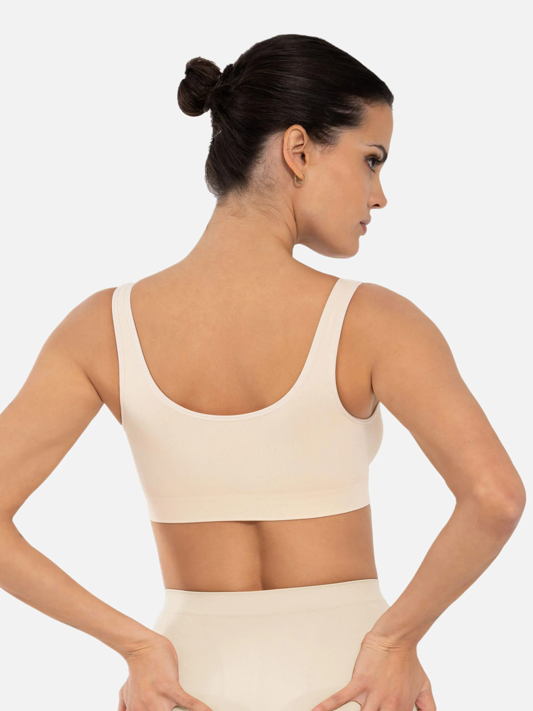 Feelingirl No Underwire Wide Straps Everyday Bra - Image 56