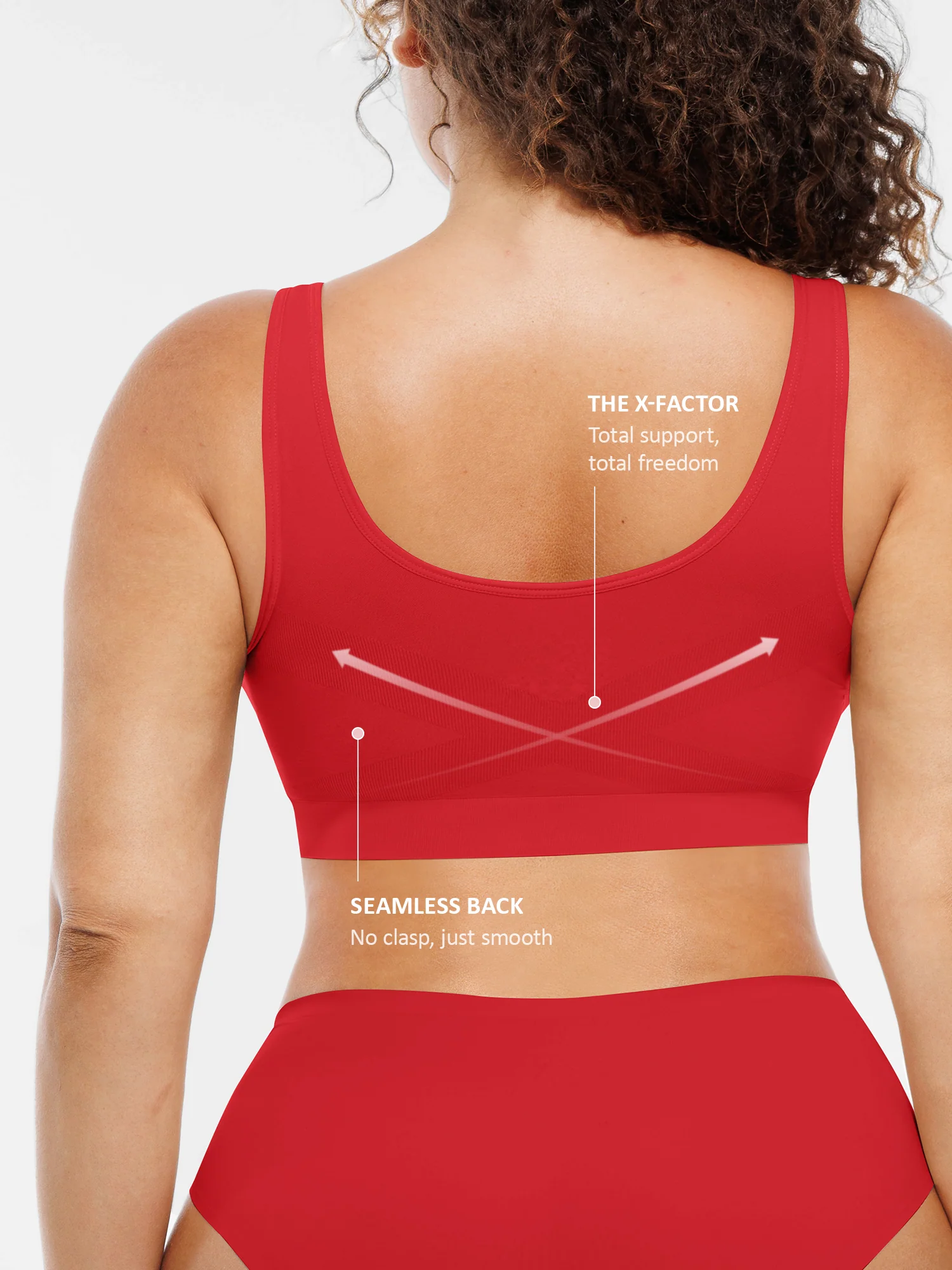 Feelingirl No Underwire Wide Straps Everyday Bra Bundle - Image 59