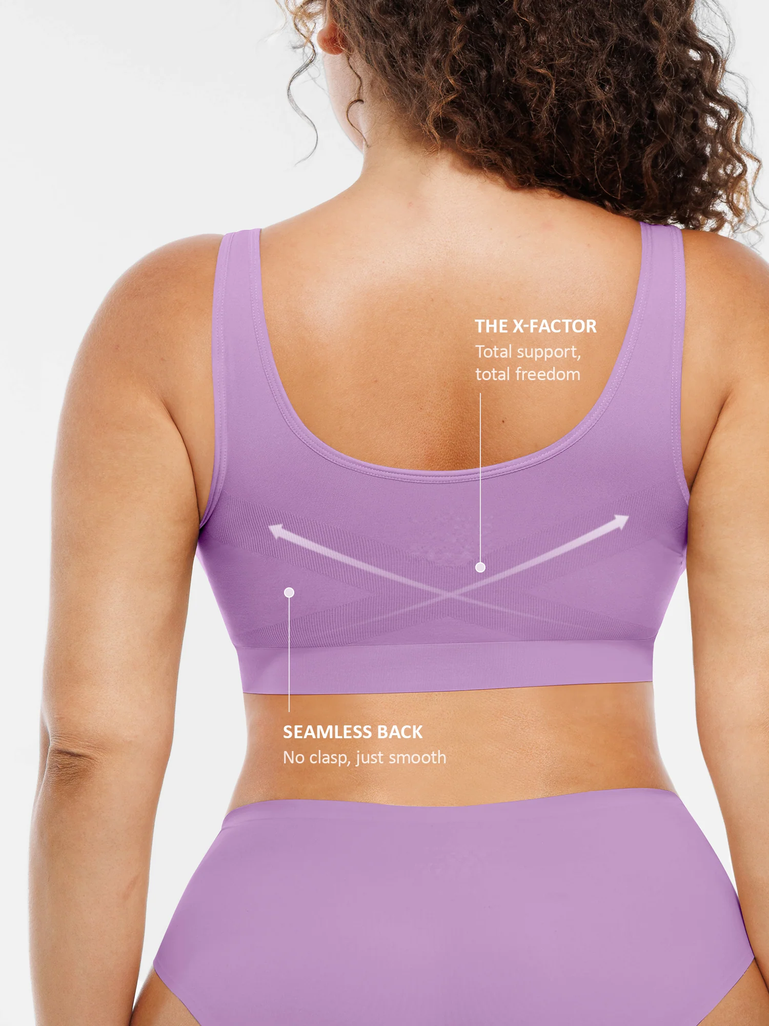 Feelingirl No Underwire Wide Straps Everyday Bra Bundle - Image 77