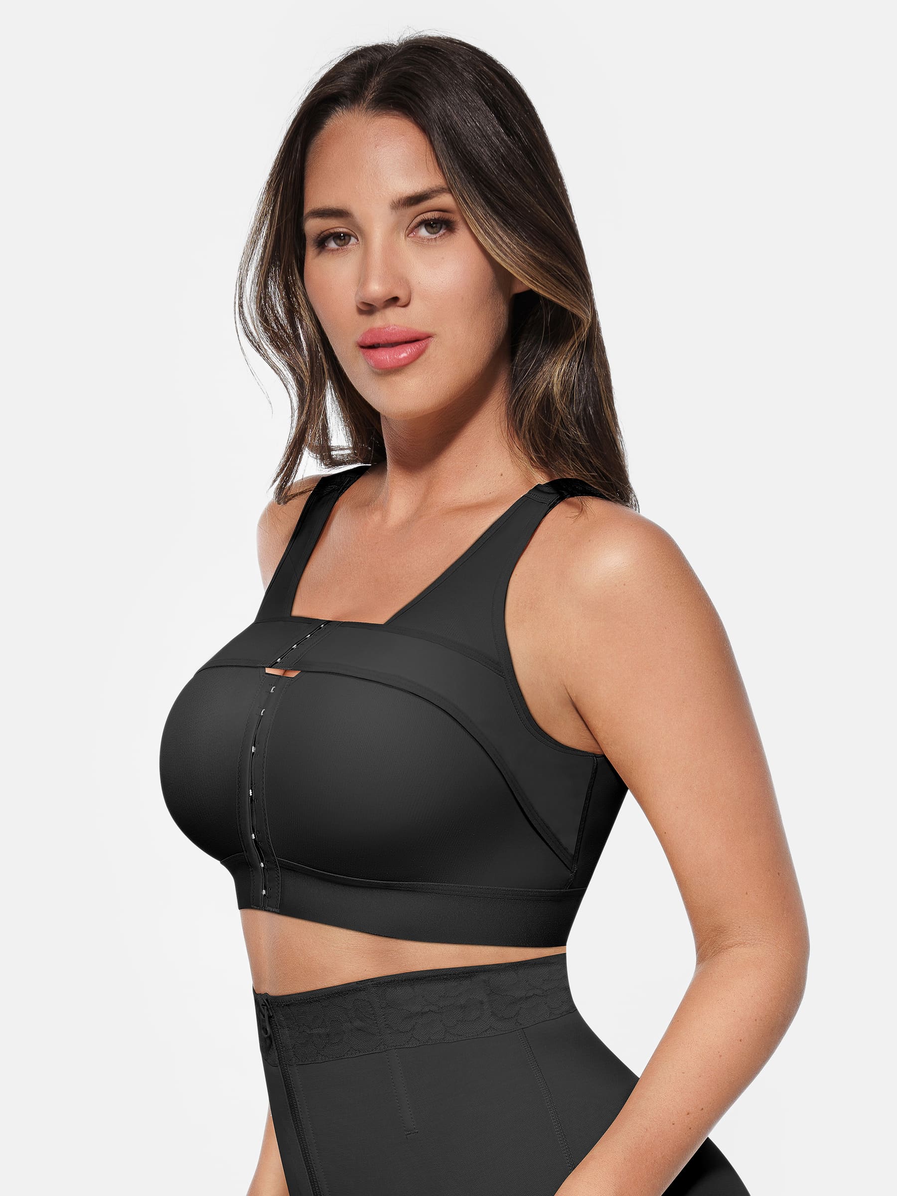 Feelingirl Post-Surgical Full Coverage Bra With Support Band - Image 3