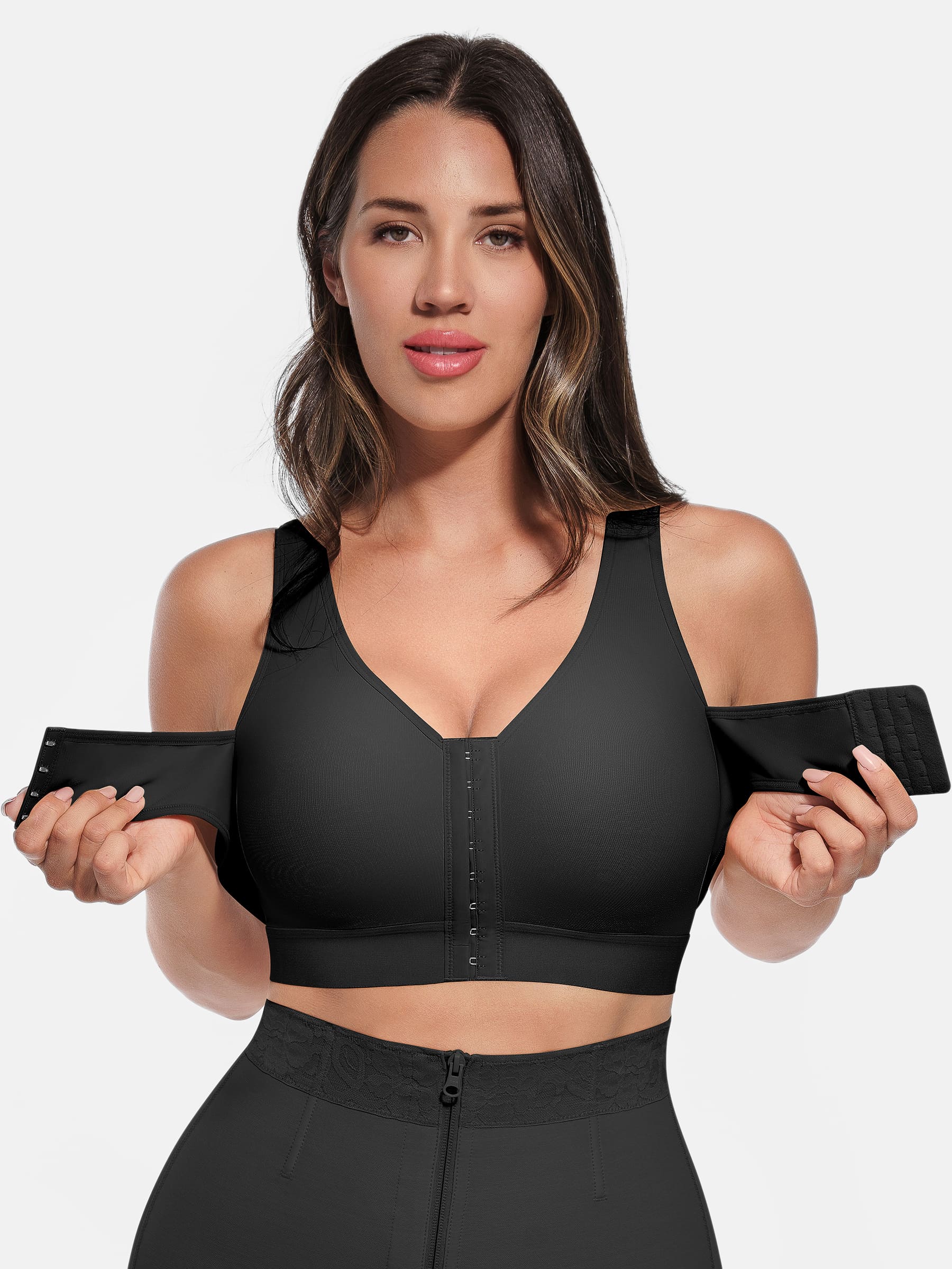 Feelingirl Post-Surgical Full Coverage Bra With Support Band - Image 5