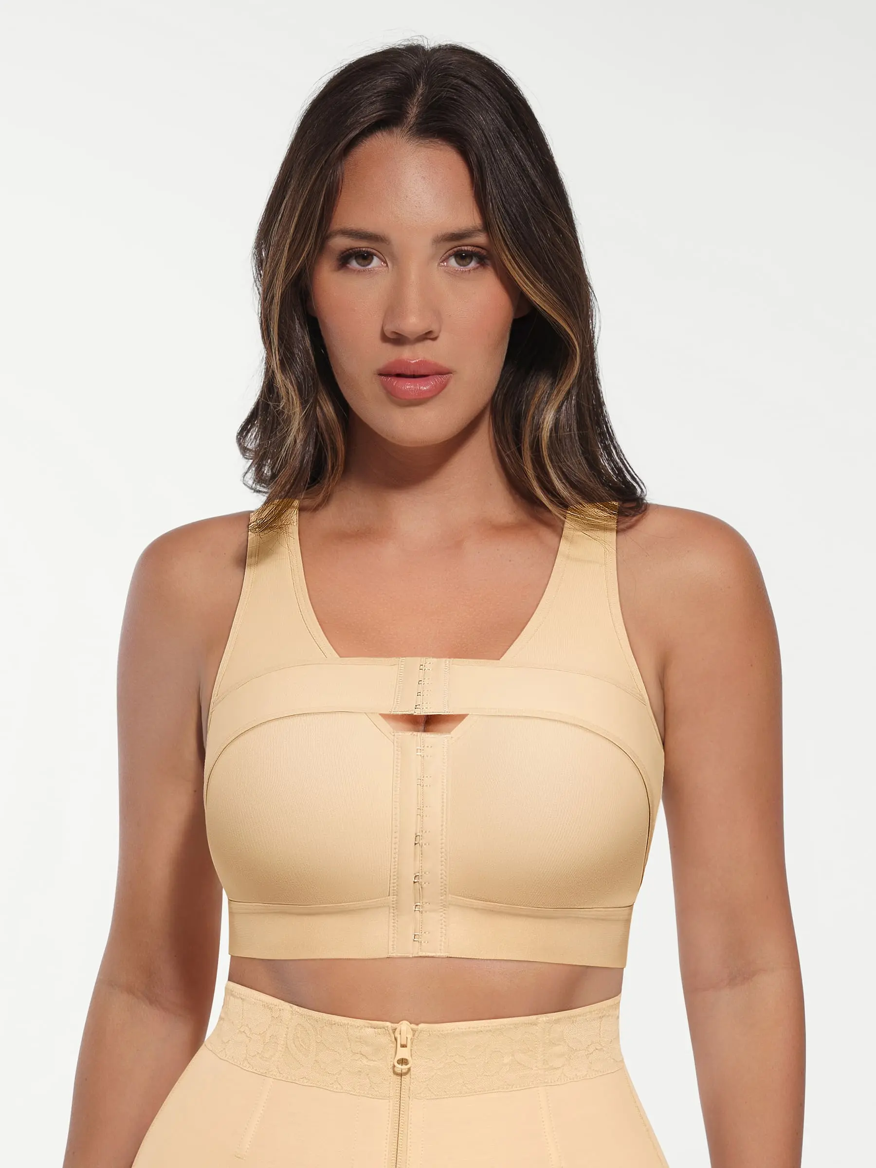 Feelingirl Post-Surgical Full Coverage Bra With Support Band - Image 8