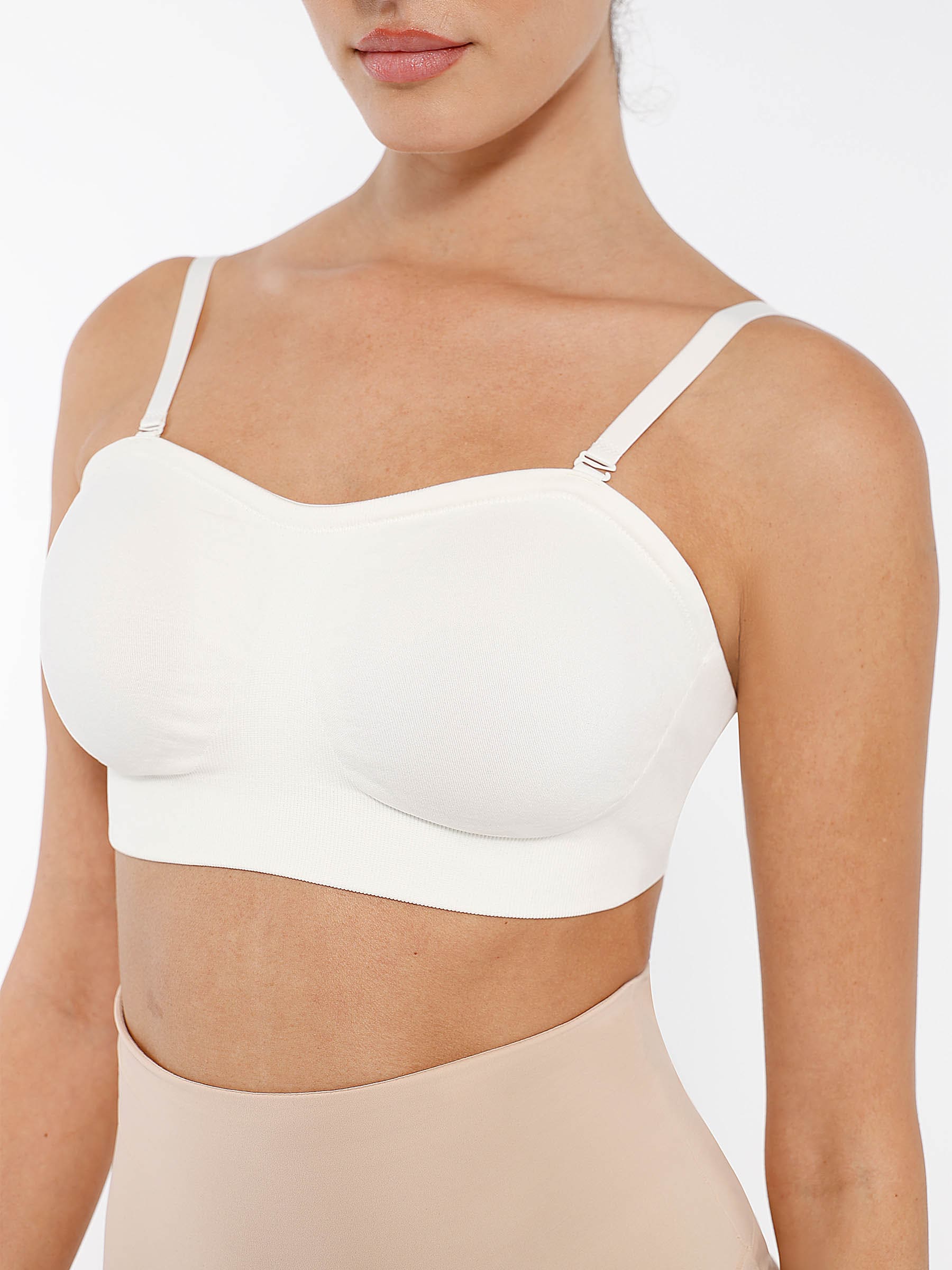 Feelingirl Seamless Anti-Slip Bandeau Bra - Image 23