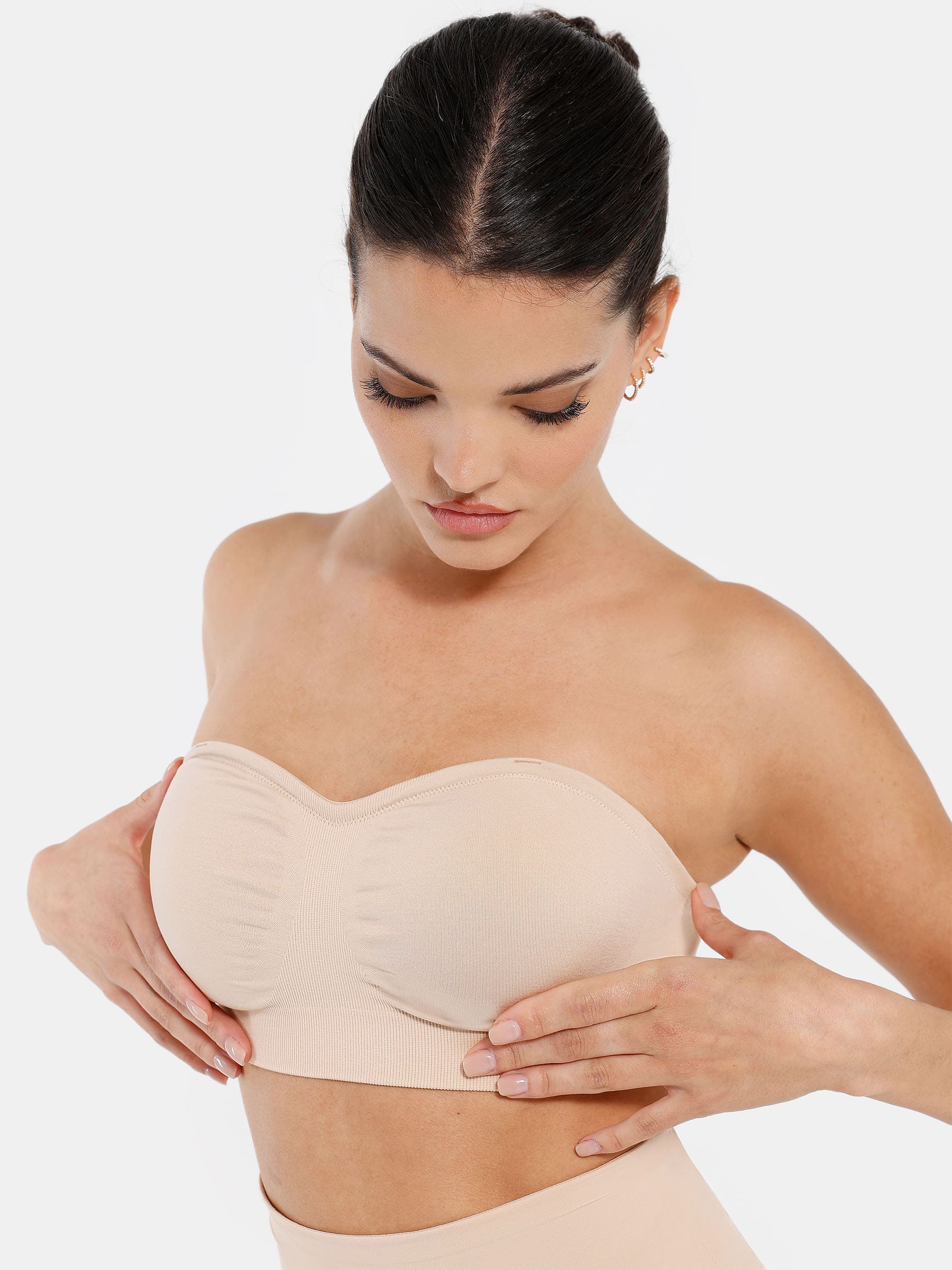 Feelingirl Seamless Anti-Slip Bandeau Bra - Image 3