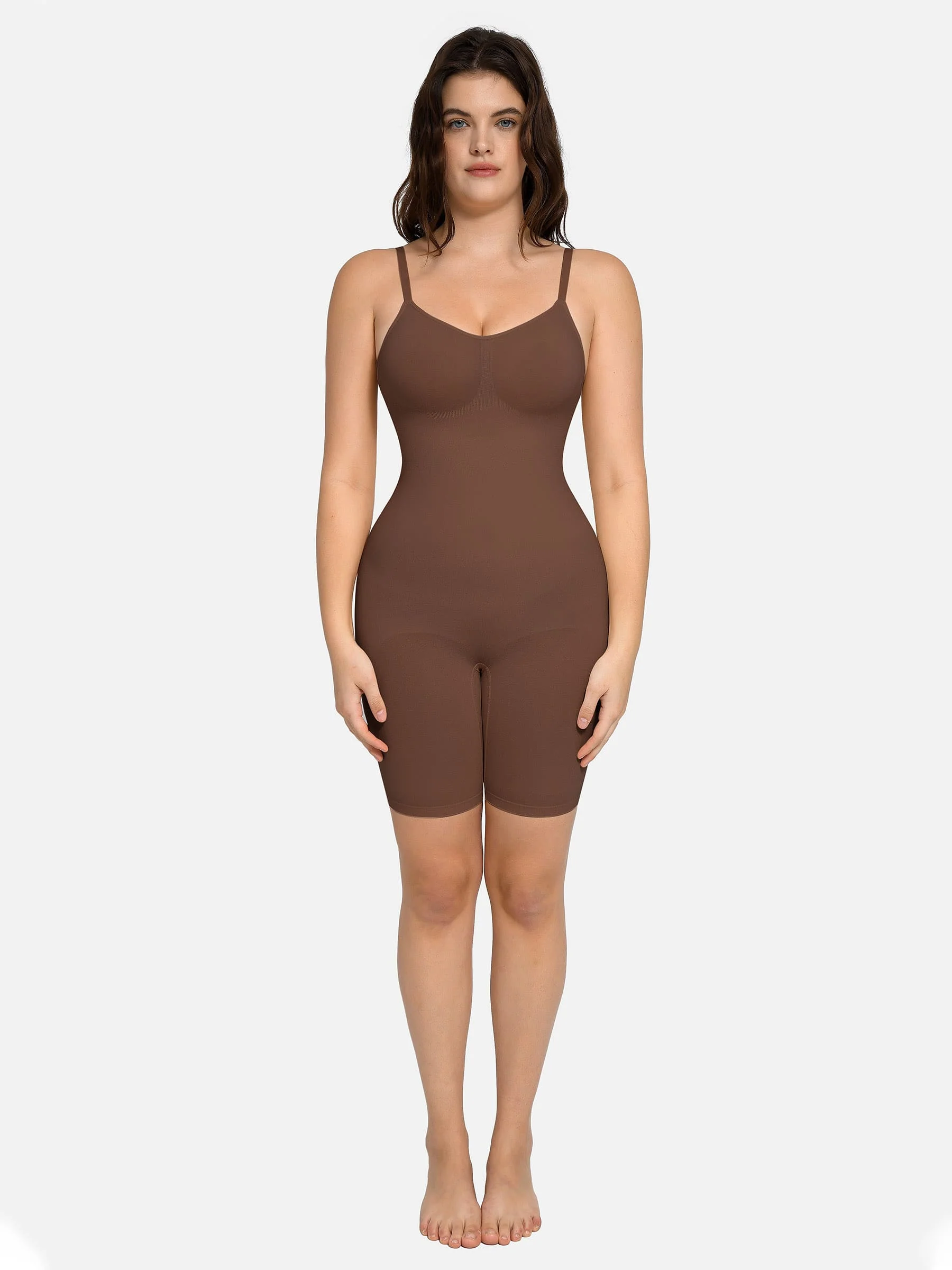 Feelingirl Seamless Boyshort Shaping Bodysuit - Image 32