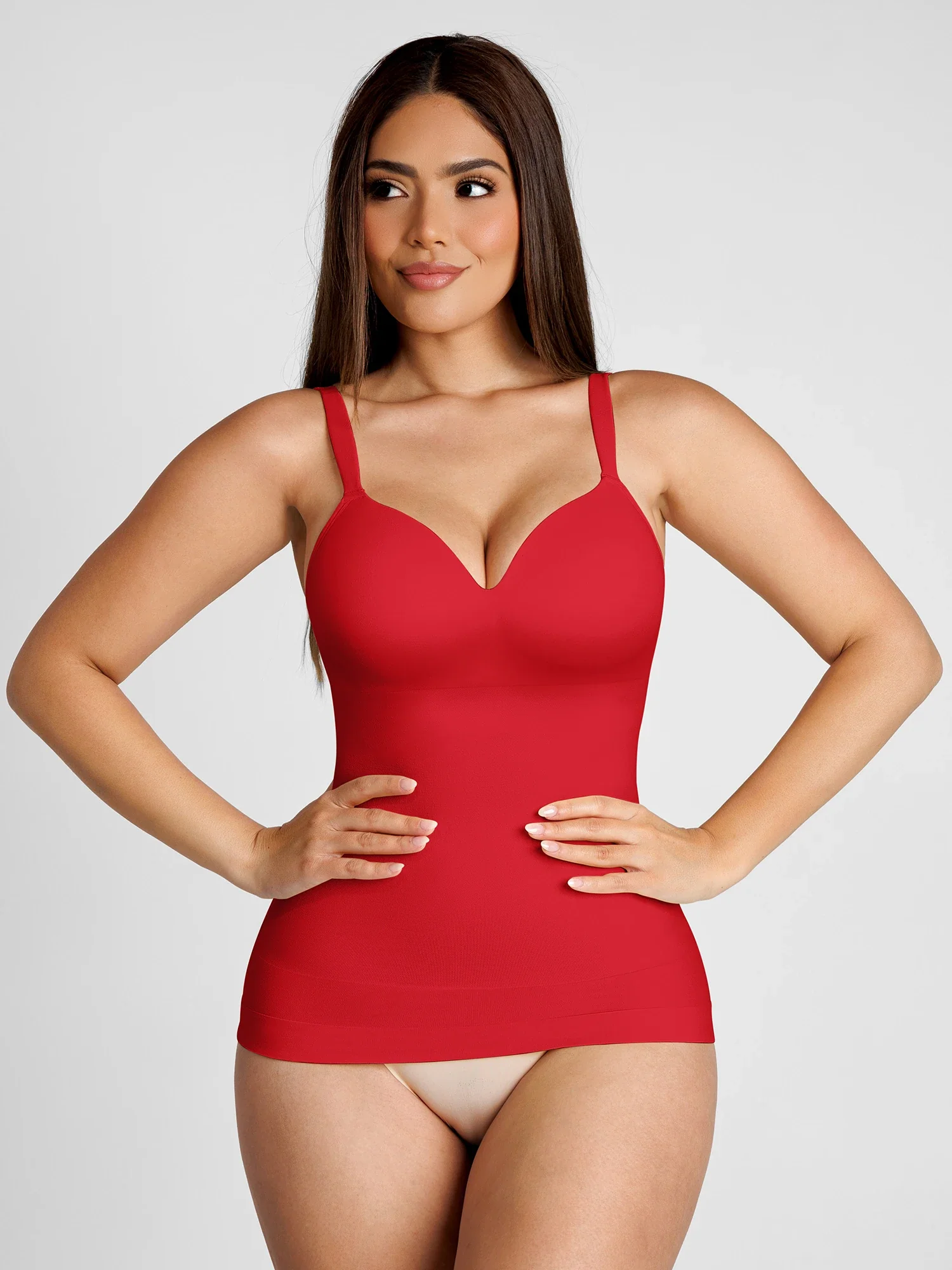 Feelingirl Seamless Built-In Bra Cami Top - Image 19