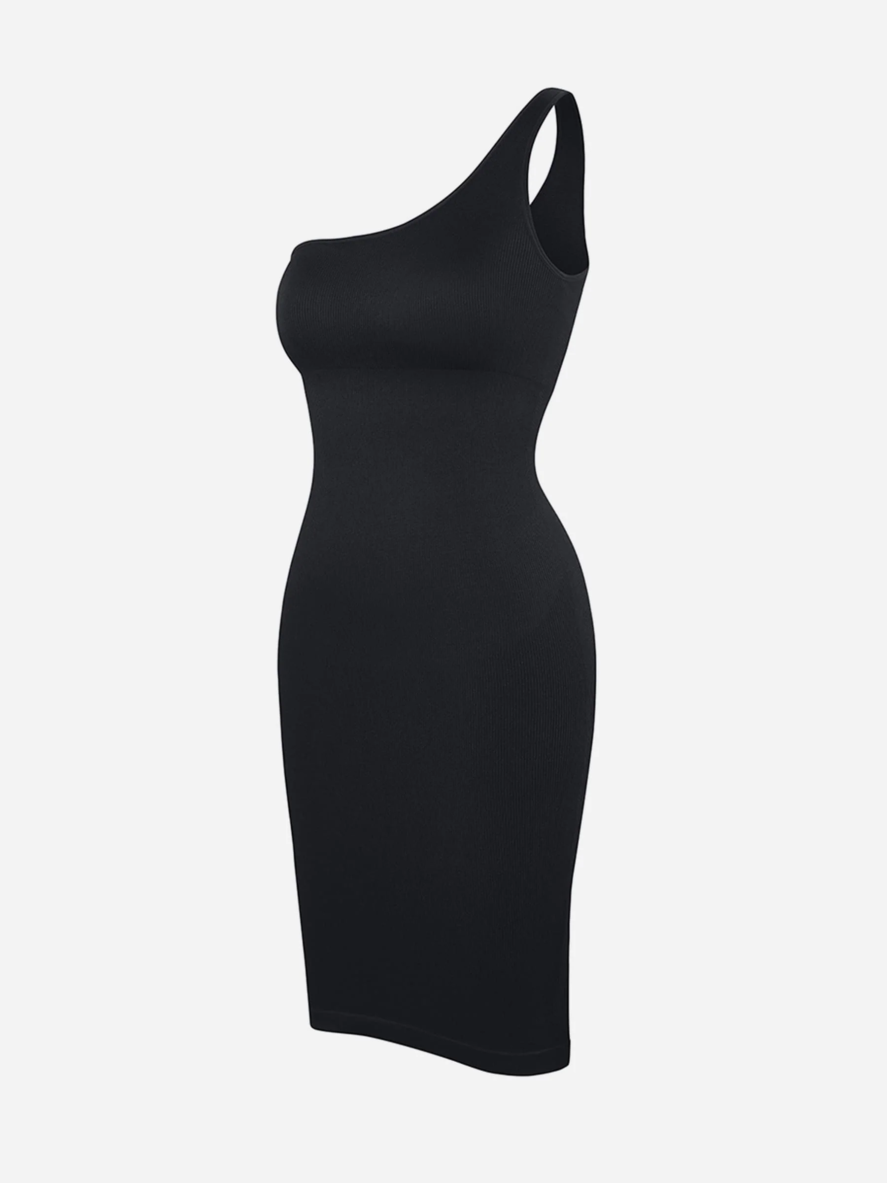 Feelingirl One-Shoulder Shaper Dress with Built-In Bra - Image 16