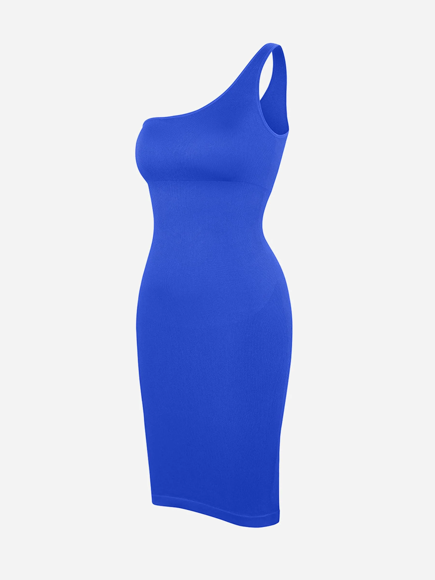 Feelingirl One-Shoulder Shaper Dress with Built-In Bra - Image 8