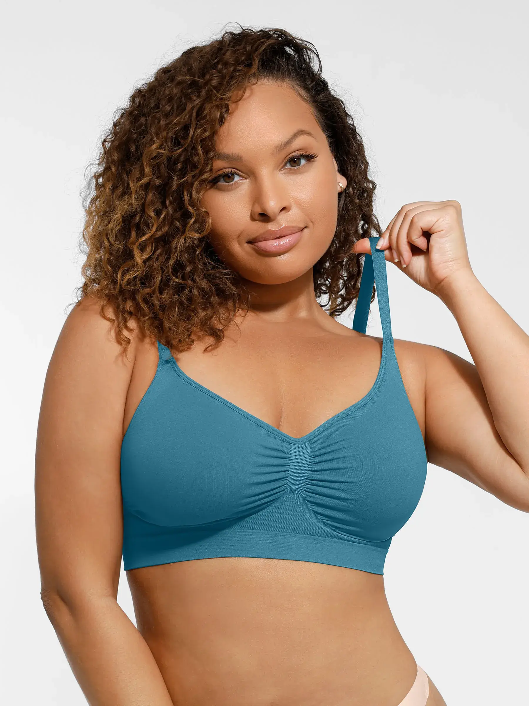 Feelingirl Seamless Everyday Bra with Built-In Soft Padding - Image 107