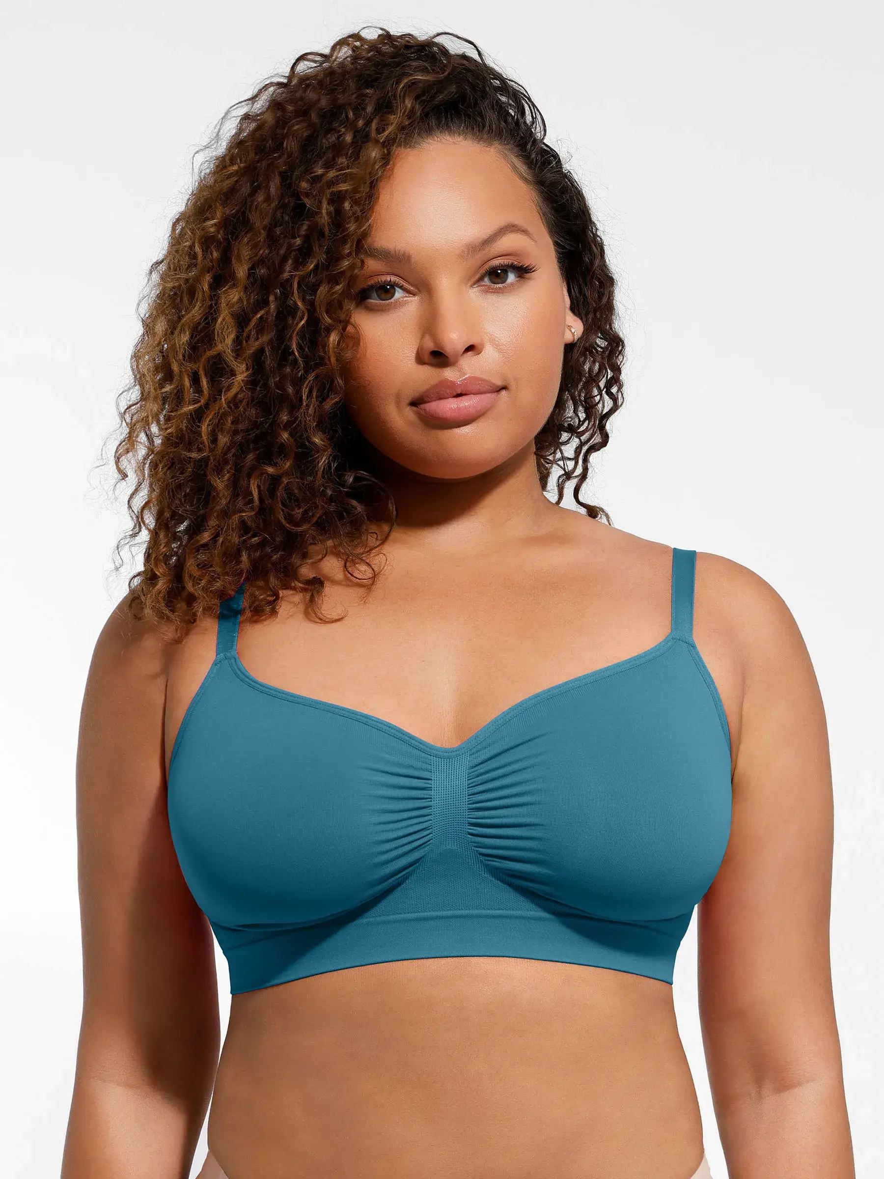 Feelingirl Seamless Everyday Bra with Built-In Soft Padding - Image 114