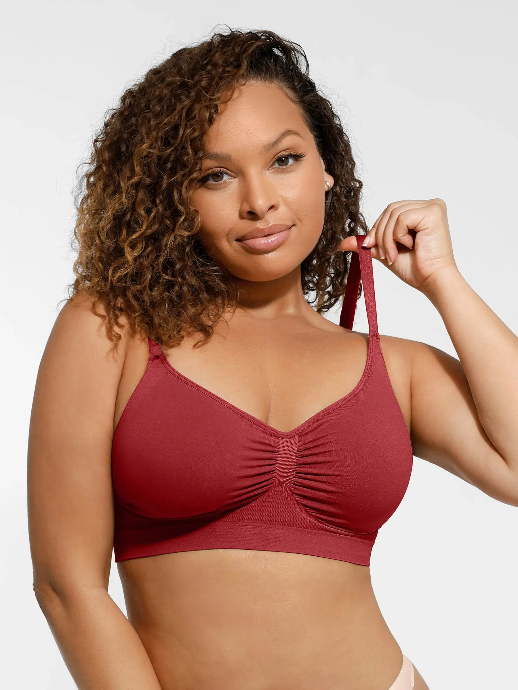 Feelingirl Seamless Everyday Bra with Built-In Soft Padding - Image 115