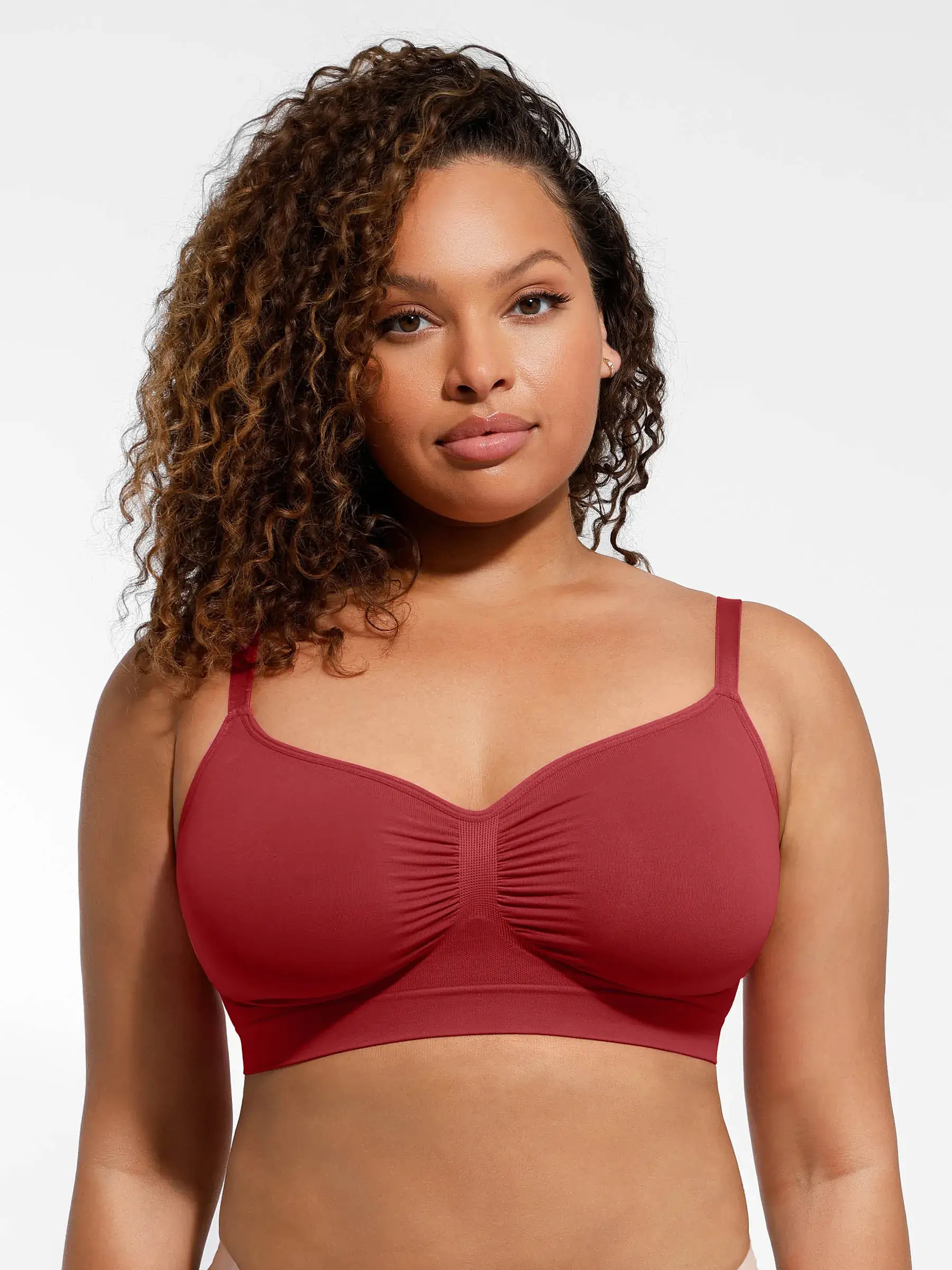 Feelingirl Seamless Everyday Bra with Built-In Soft Padding - Image 122