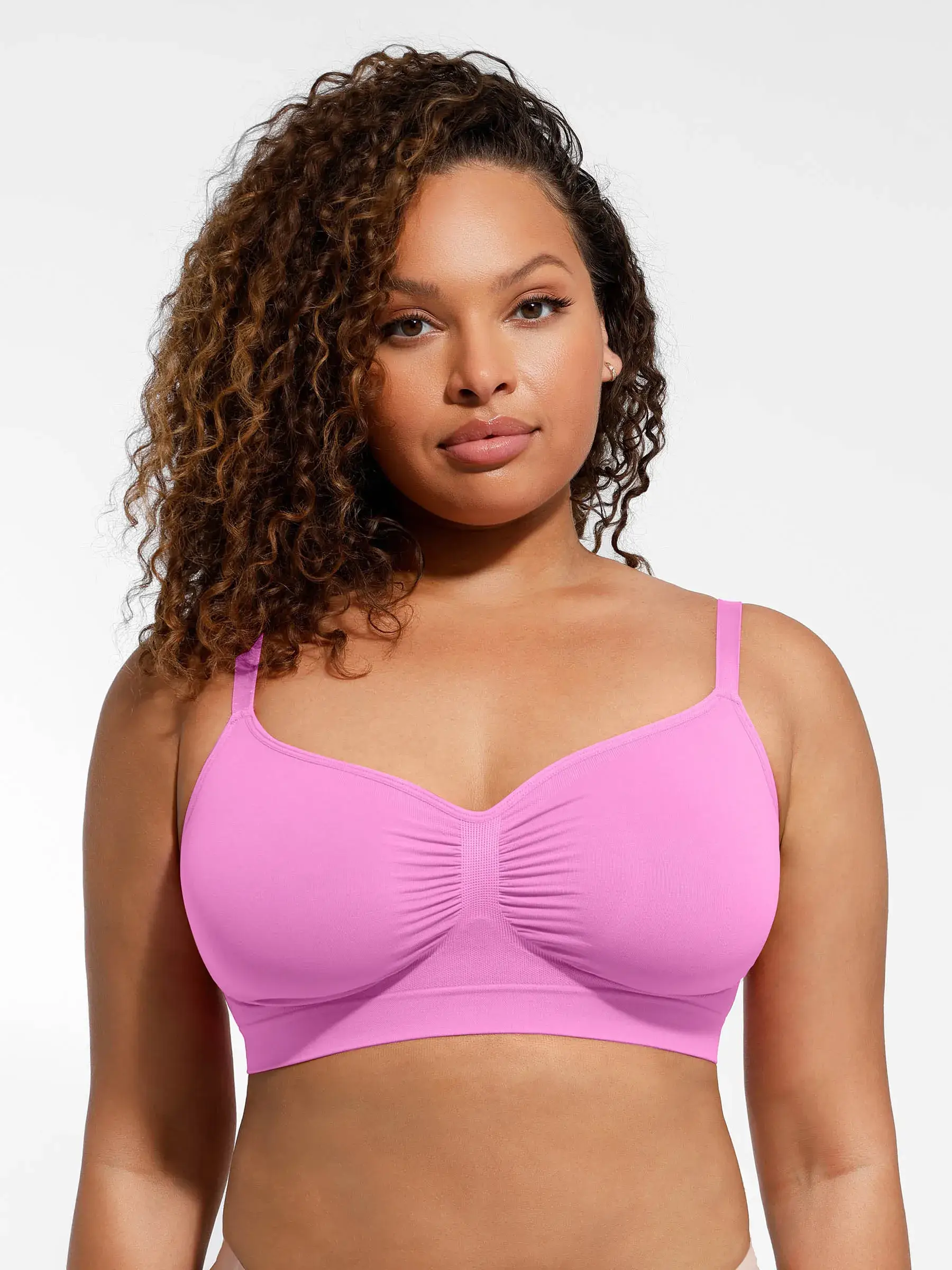 Feelingirl Seamless Everyday Bra with Built-In Soft Padding - Image 123