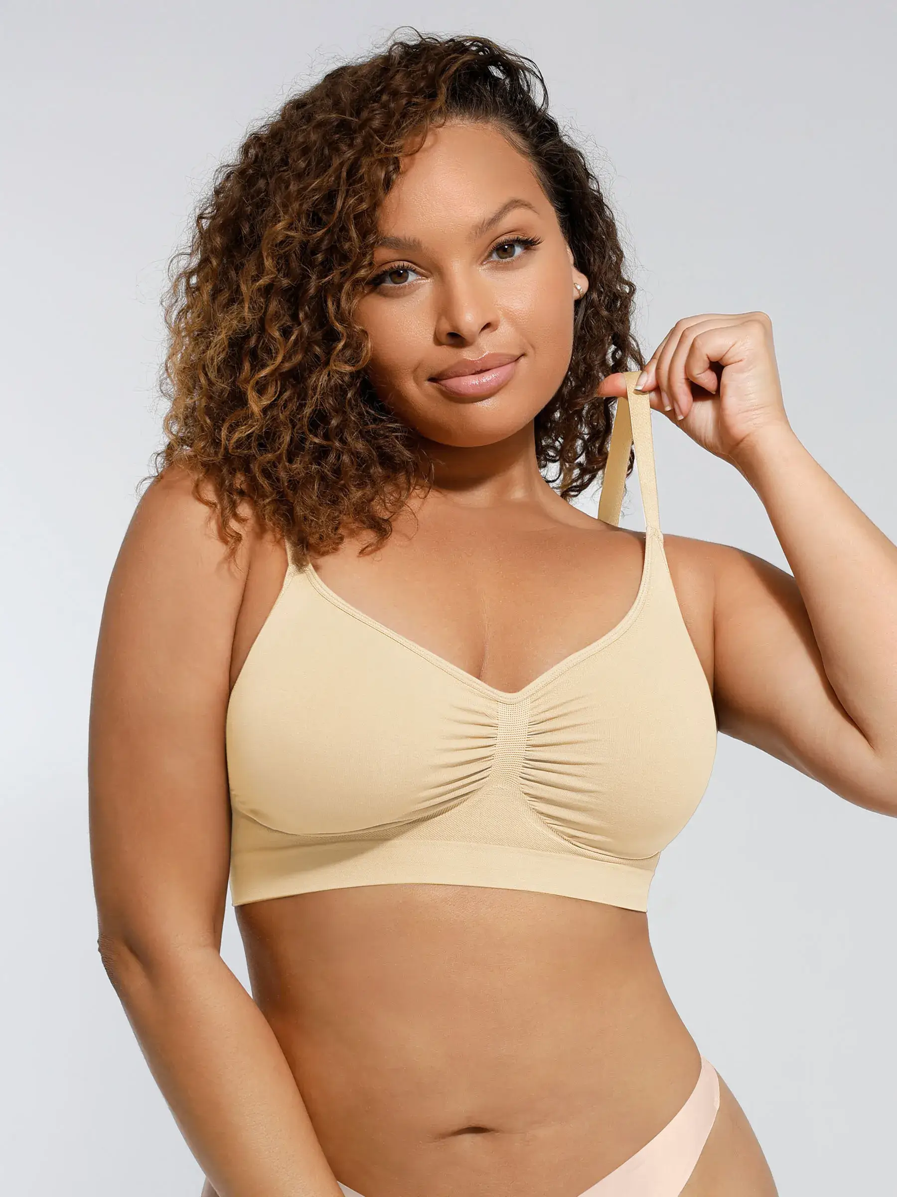 Feelingirl Seamless Everyday Bra with Built-In Soft Padding - Image 43