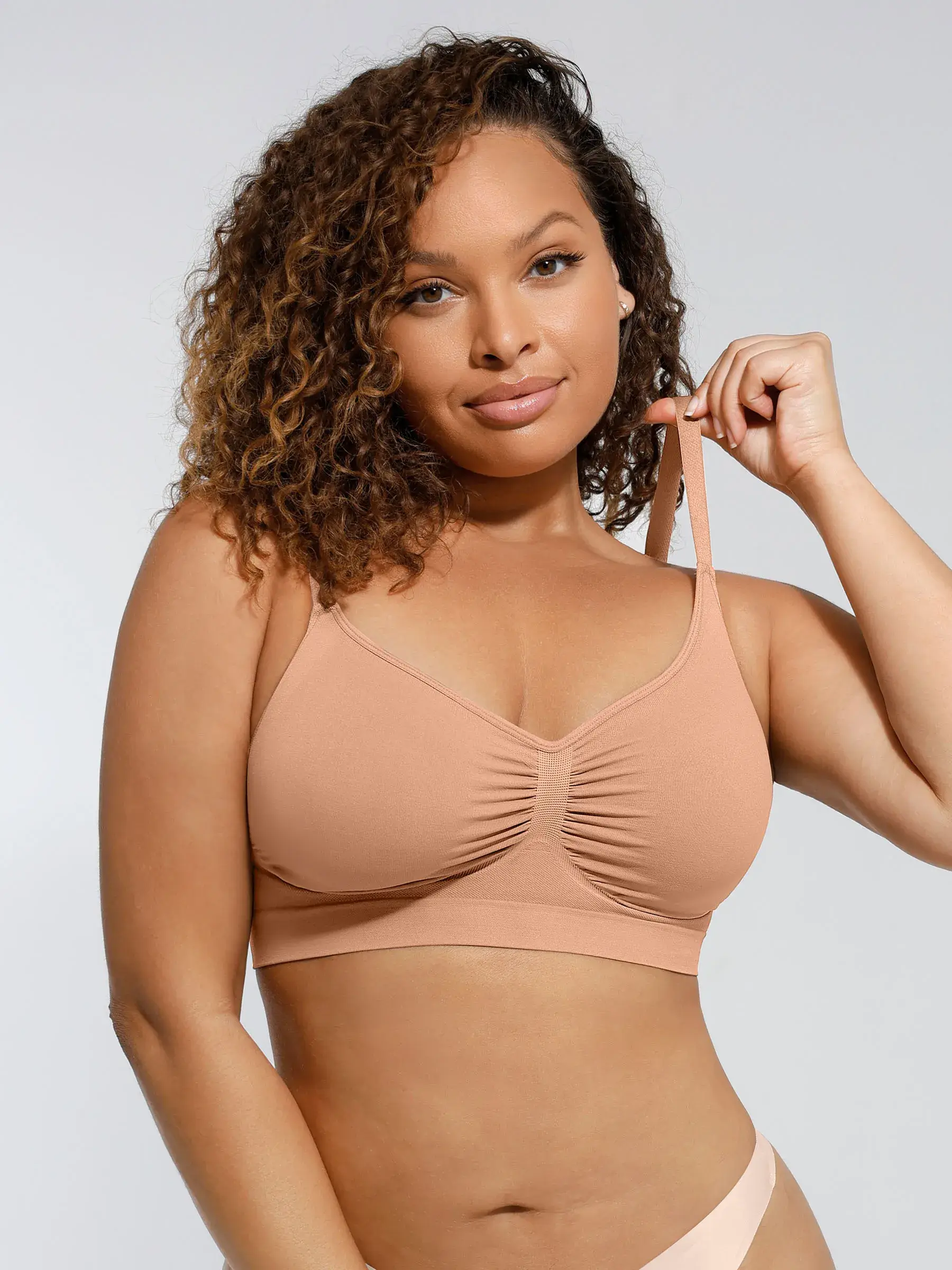 Feelingirl Seamless Everyday Bra with Built-In Soft Padding - Image 75