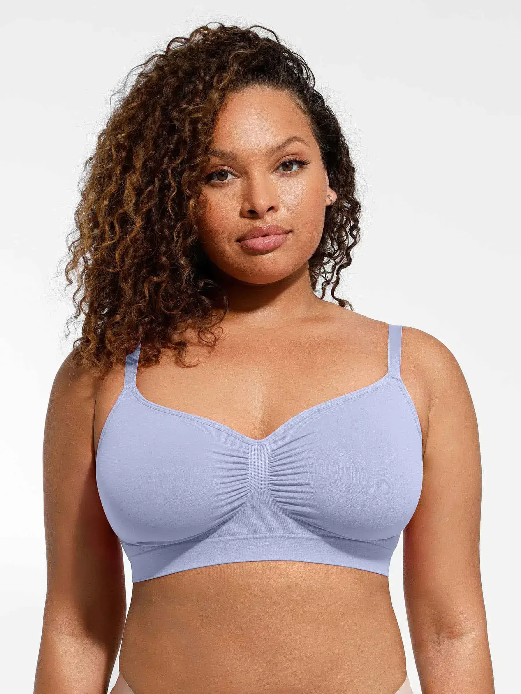 Feelingirl Seamless Everyday Bra with Built-In Soft Padding - Image 90