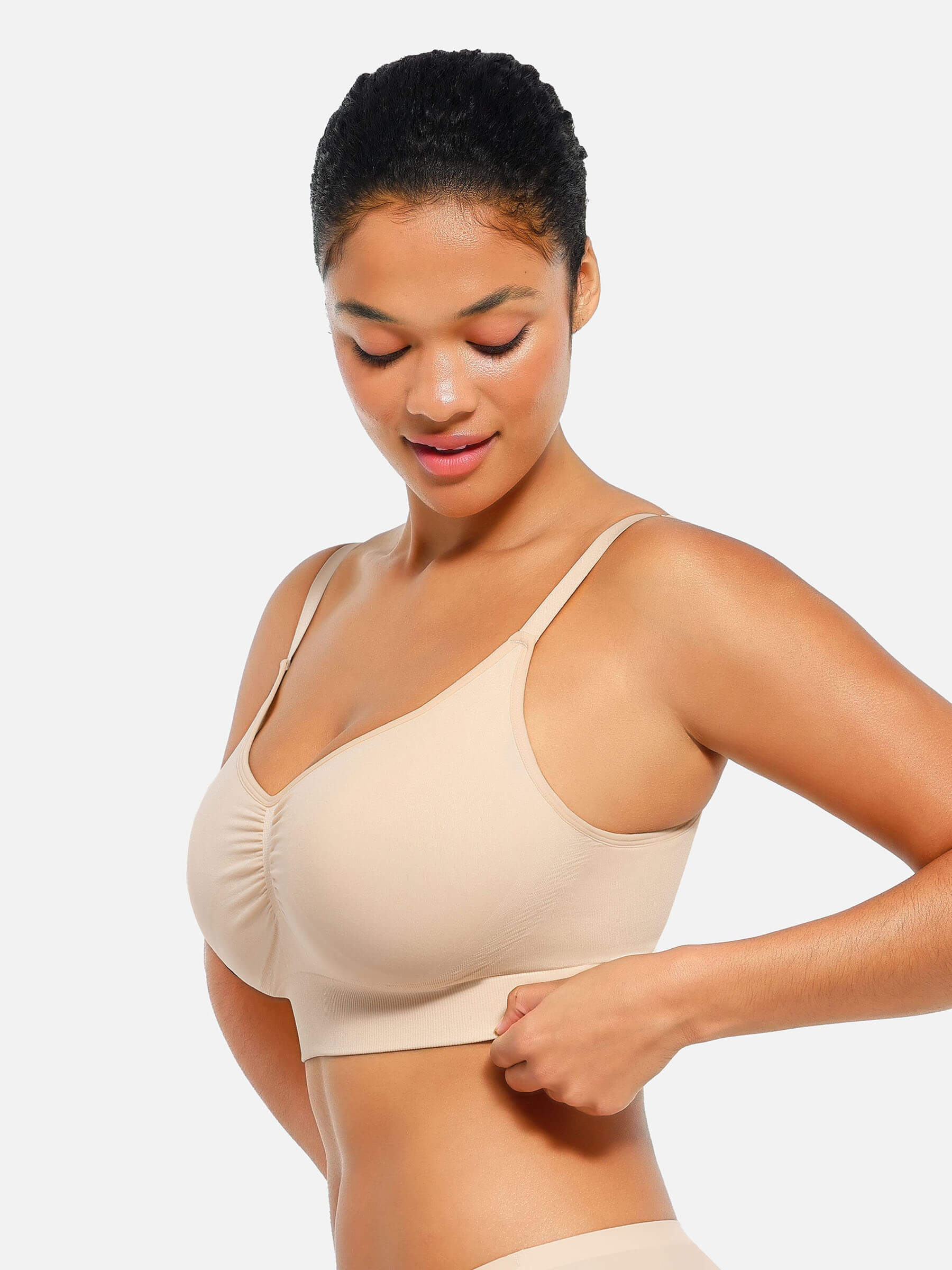 Feelingirl Seamless Everyday Bra with Built-In Soft Padding Bundle - Image 4