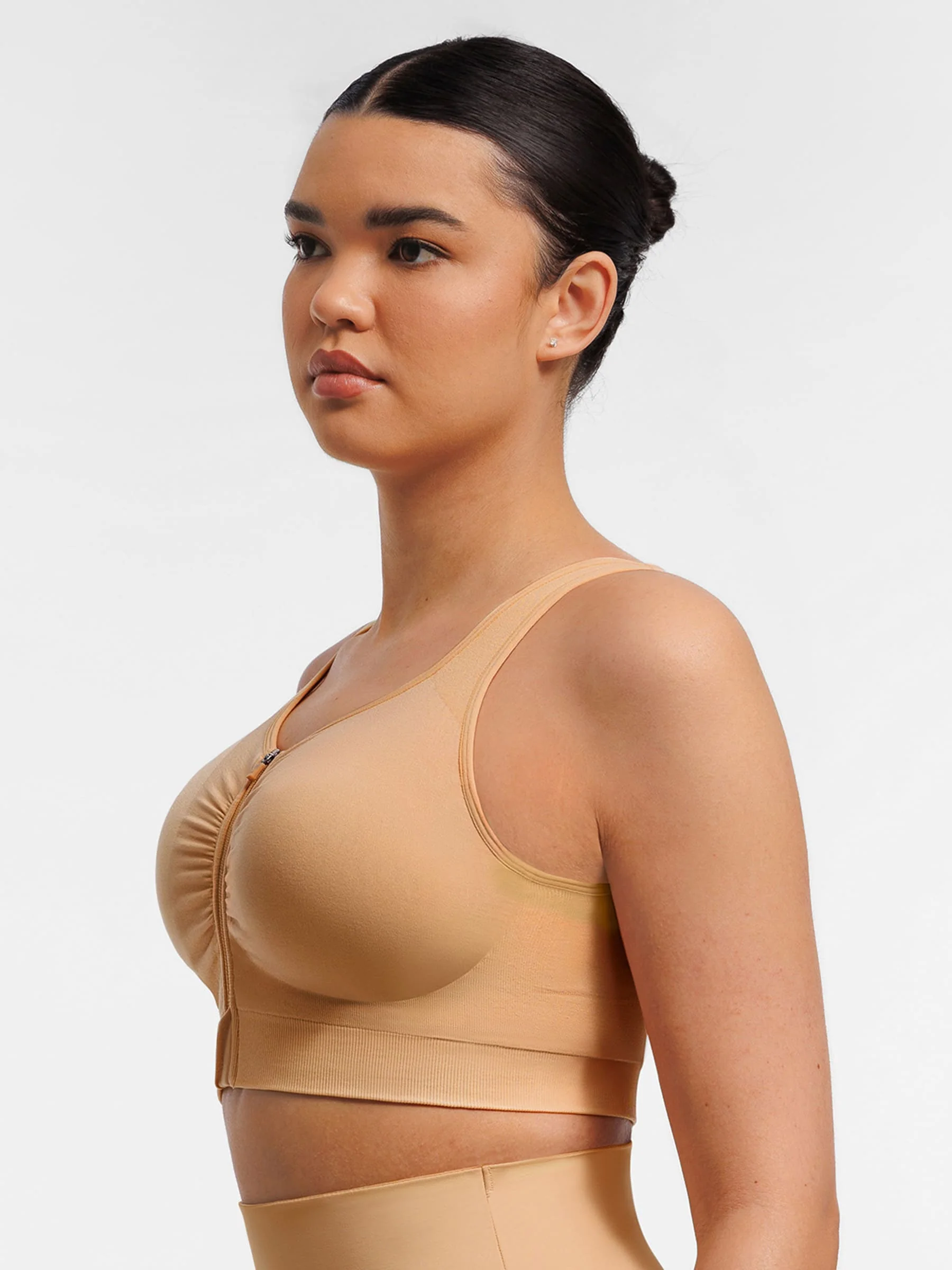 Feelingirl Seamless Front-Opening Zipper Bra - Image 18