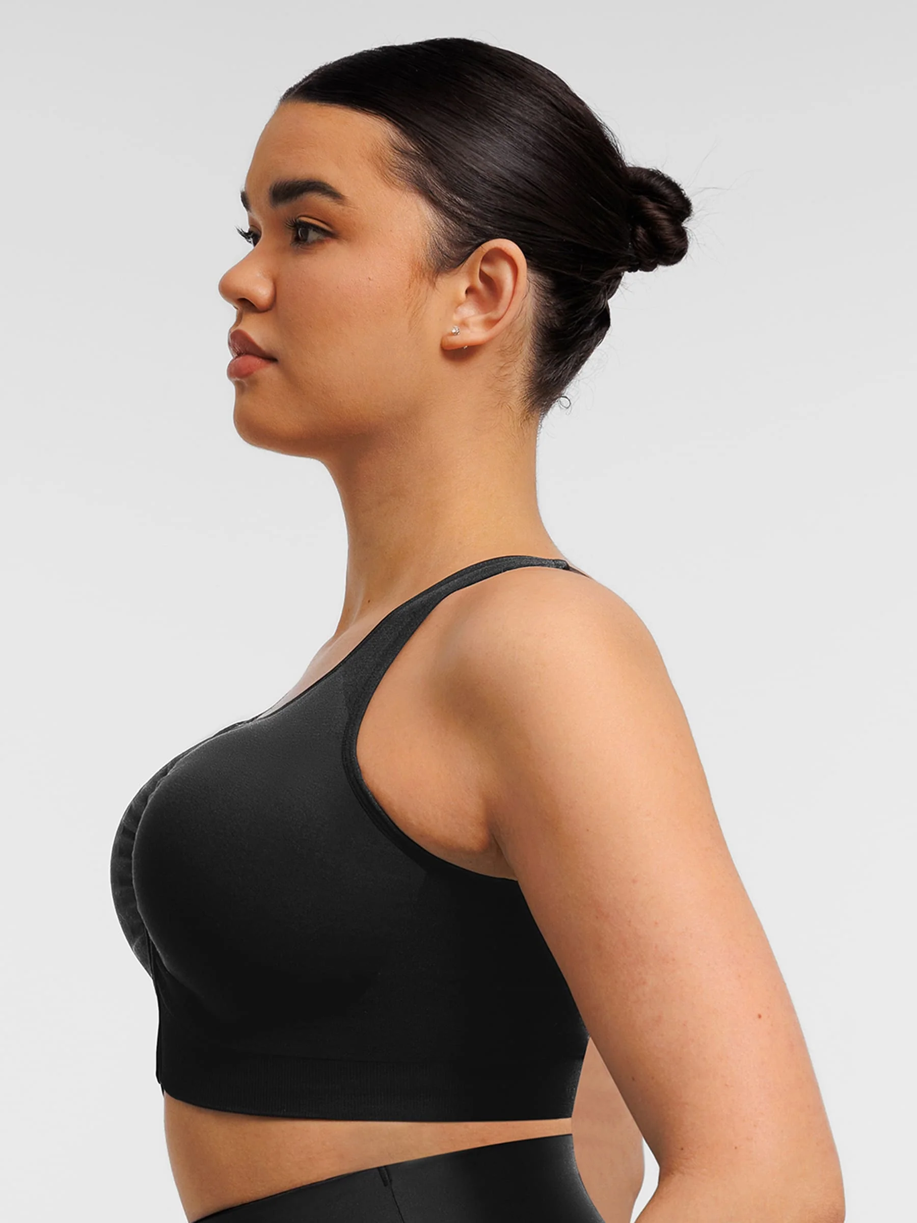 Feelingirl Seamless Front-Opening Zipper Bra - Image 4