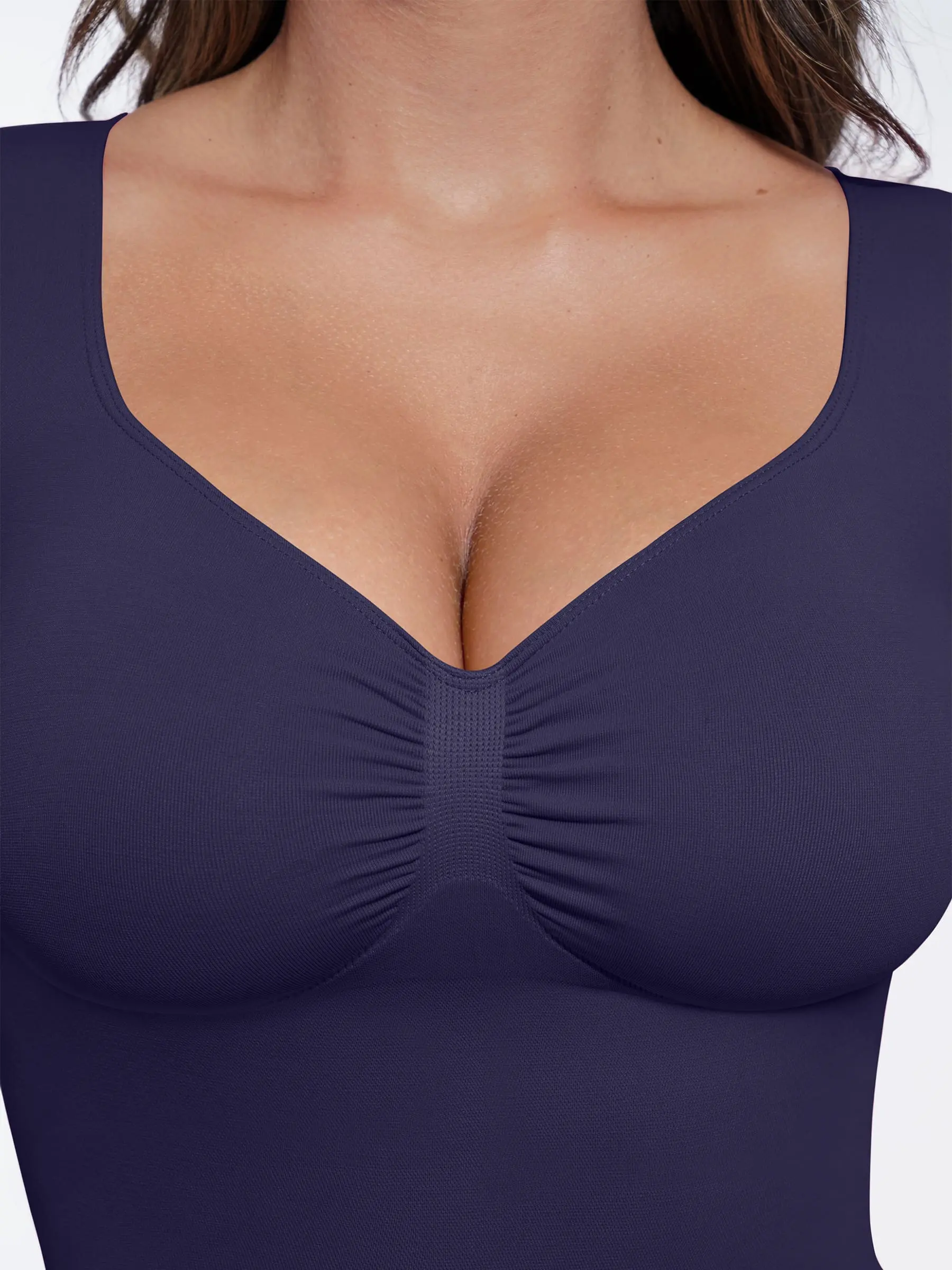 Feelingirl Seamless Long-Sleeve Everyday Shaper Top - Image 20