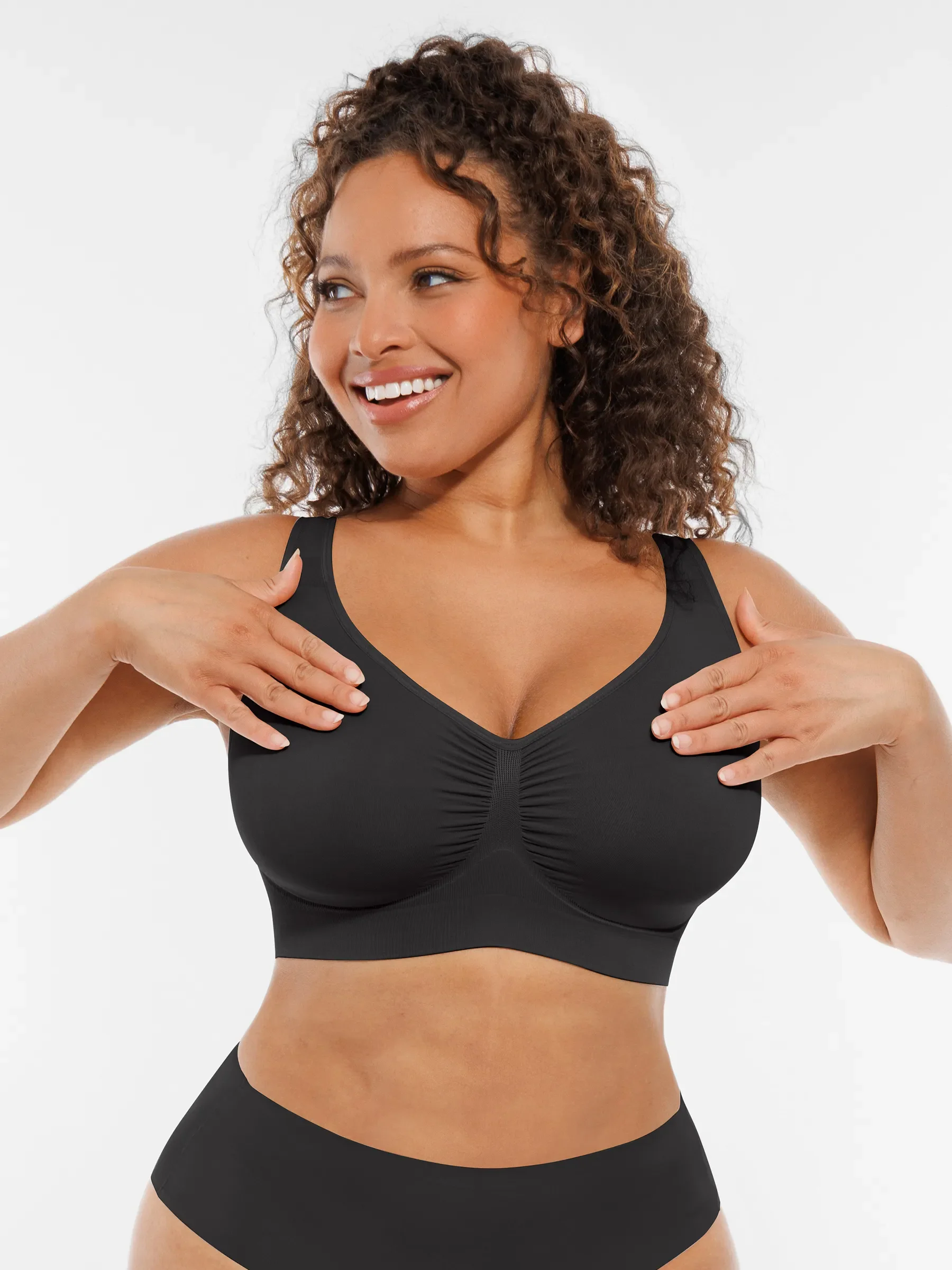 Feelingirl No Underwire Wide Straps Everyday Bra Bundle - Image 12