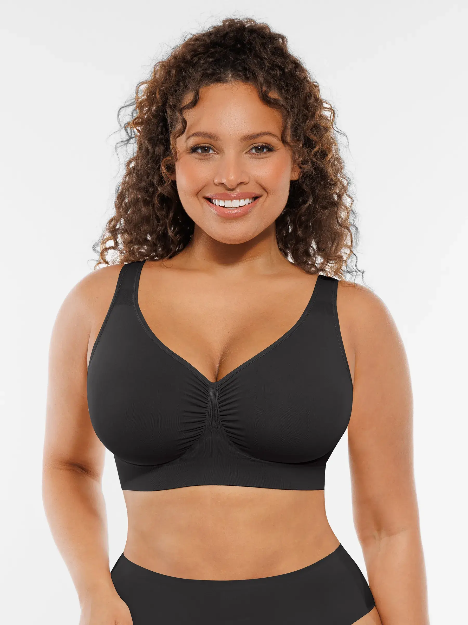 Feelingirl No Underwire Wide Straps Everyday Bra Bundle - Image 16
