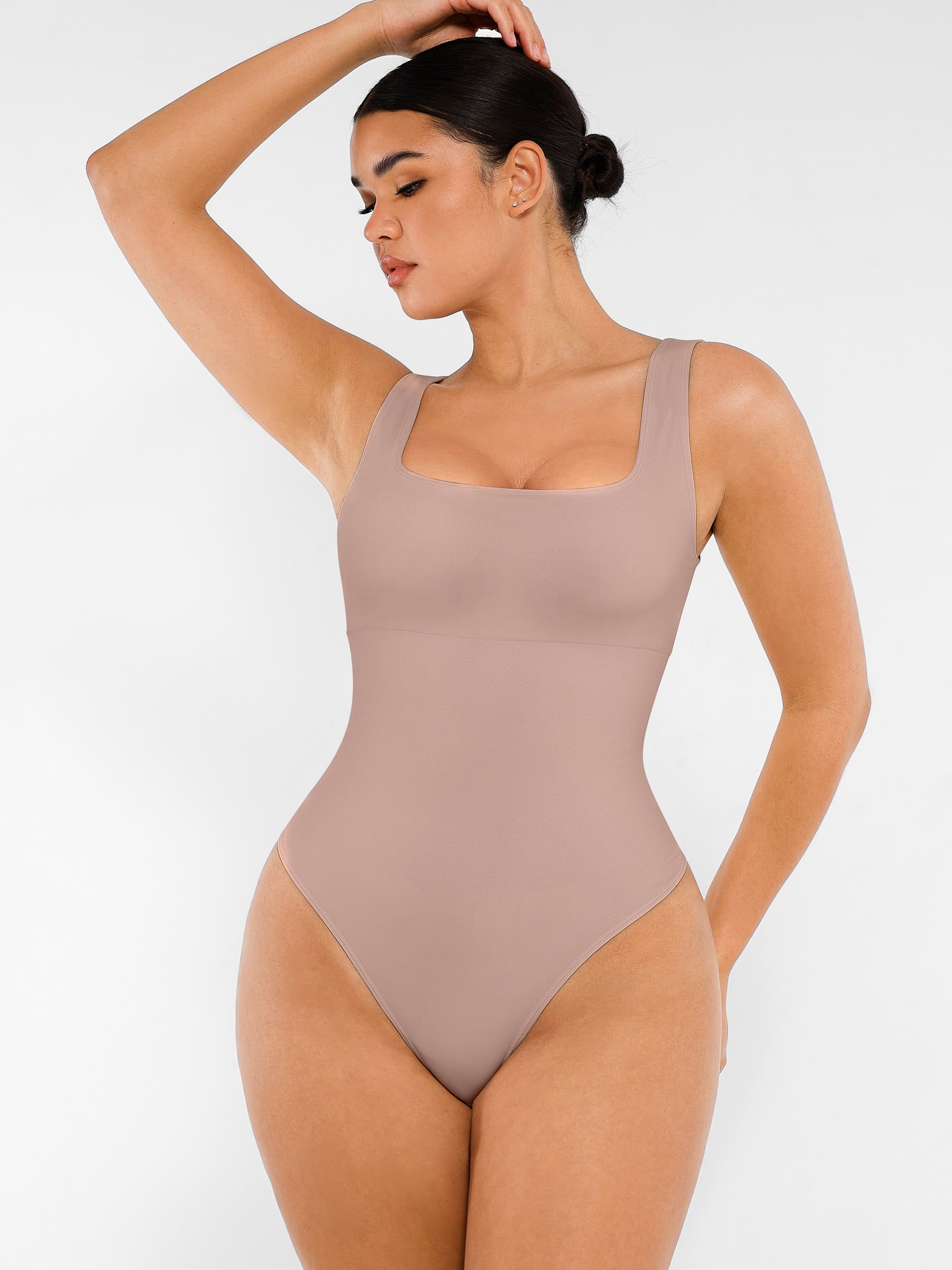Feelingirl Seamless Shapewear Thong Bodysuit - Image 15
