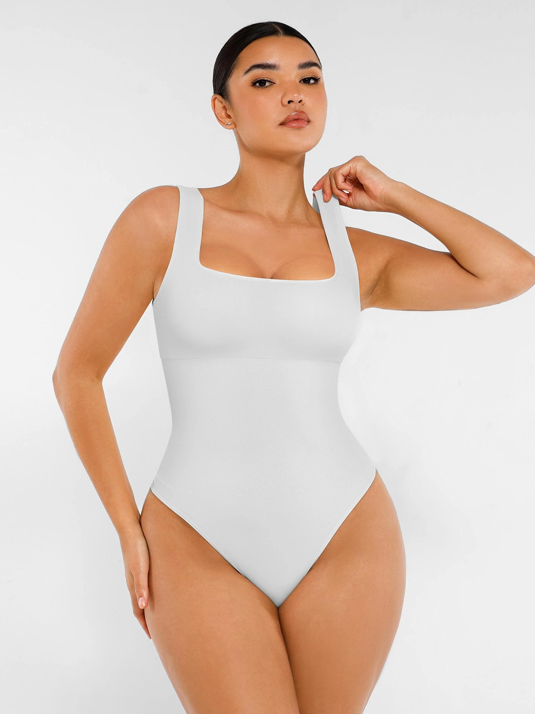 Feelingirl Seamless Shapewear Thong Bodysuit - Image 19