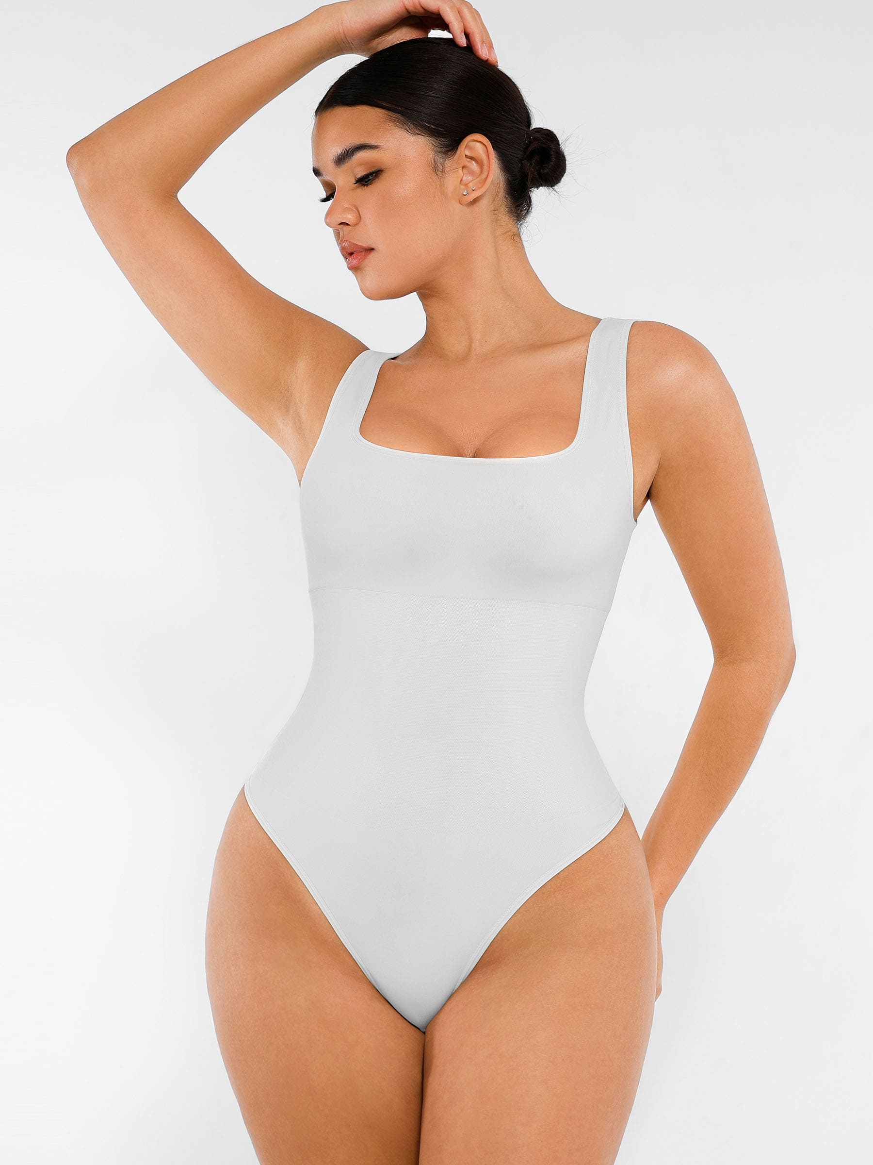 Feelingirl Seamless Shapewear Thong Bodysuit - Image 22