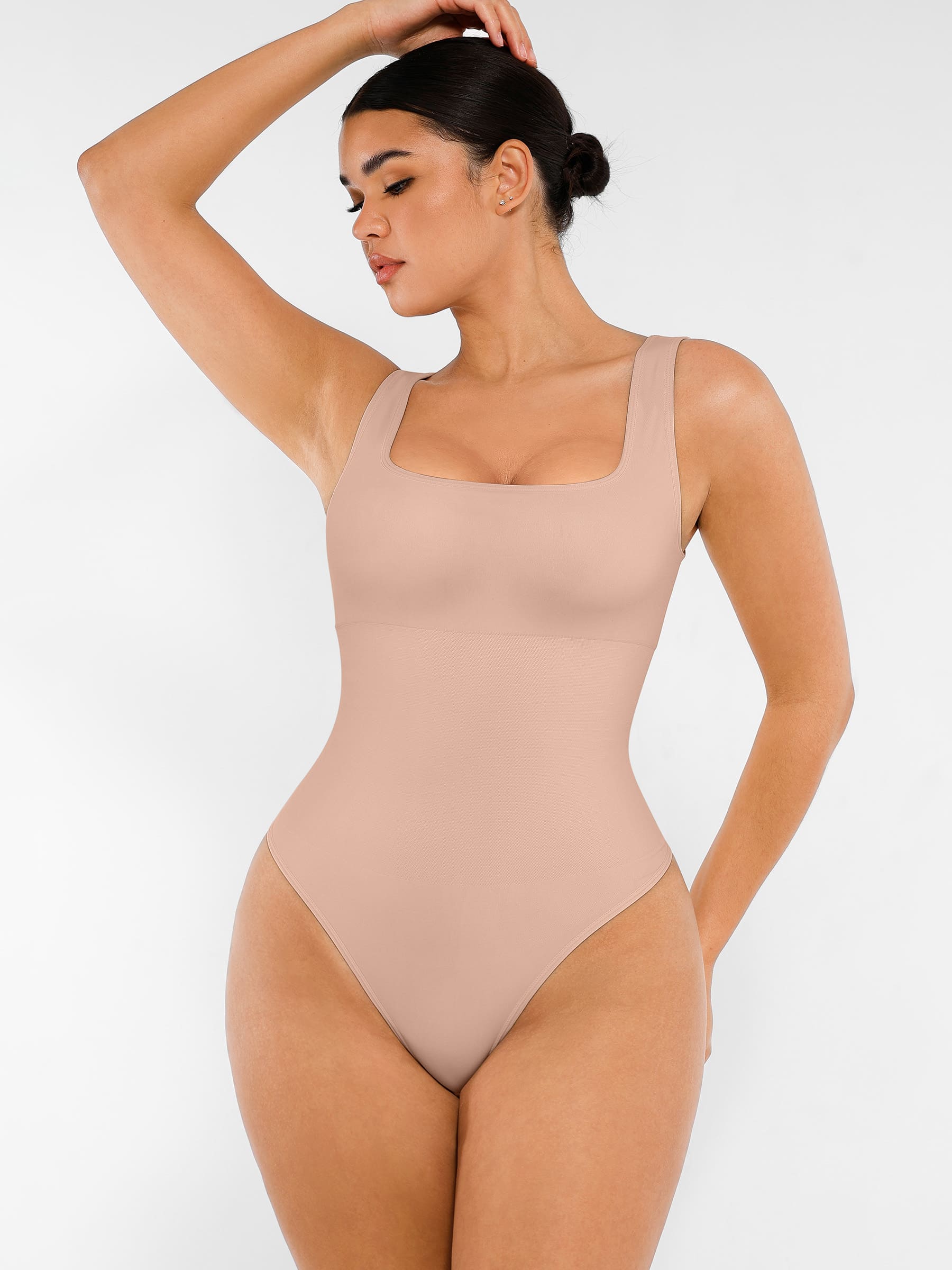 Feelingirl Seamless Shapewear Thong Bodysuit - Image 28
