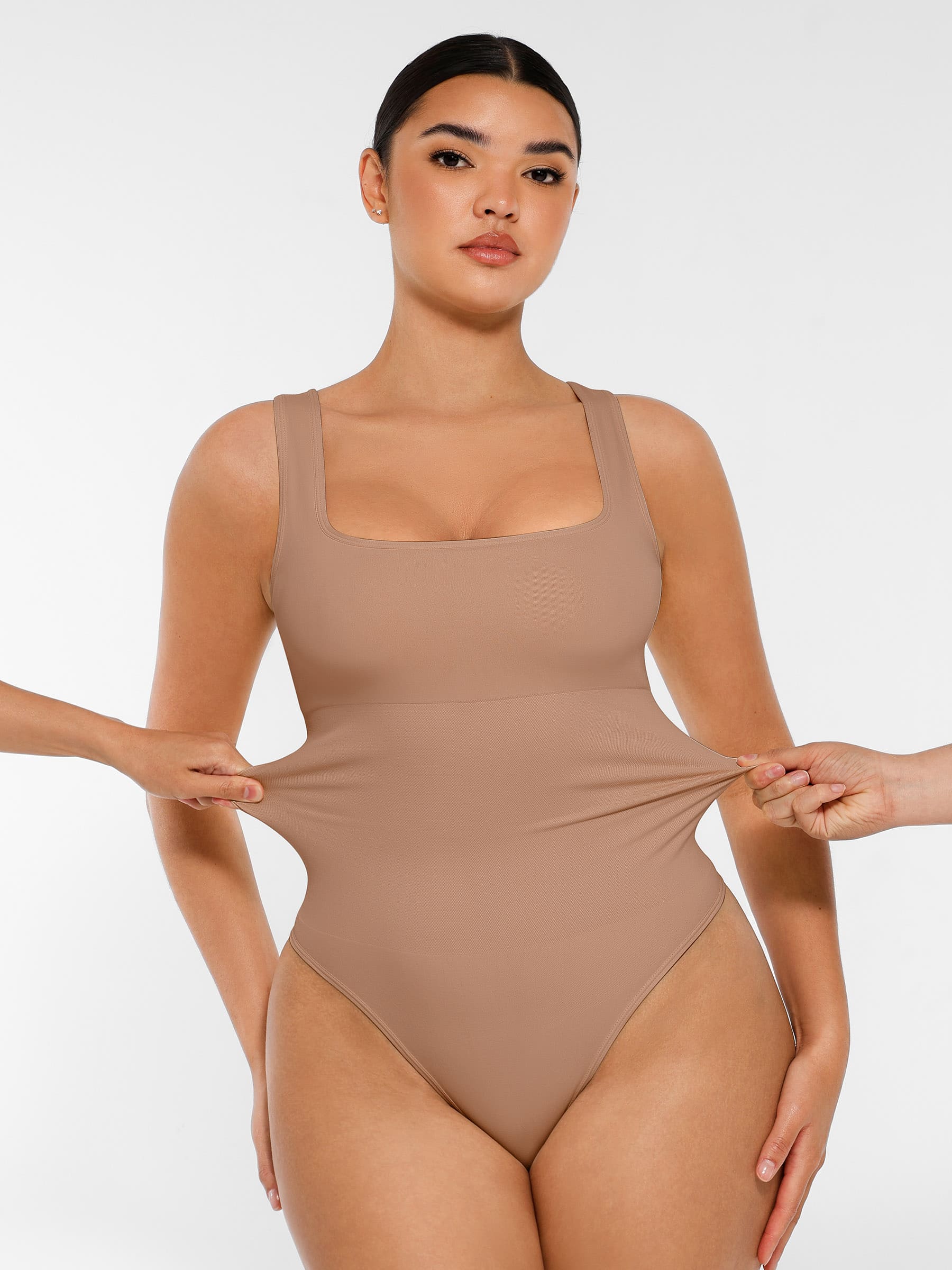 Feelingirl Seamless Shapewear Thong Bodysuit - Image 8