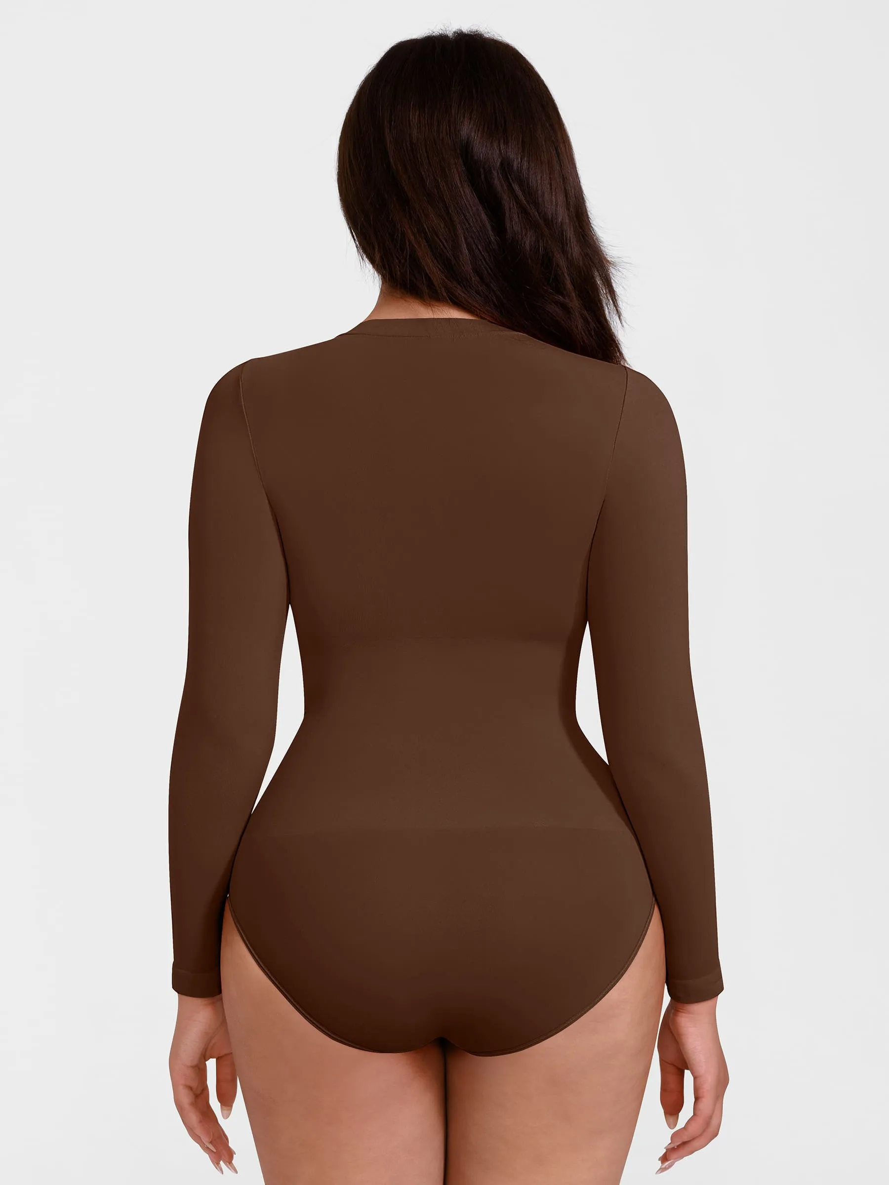 Feelingirl Seamless Crew Neck Bodysuit - Image 39